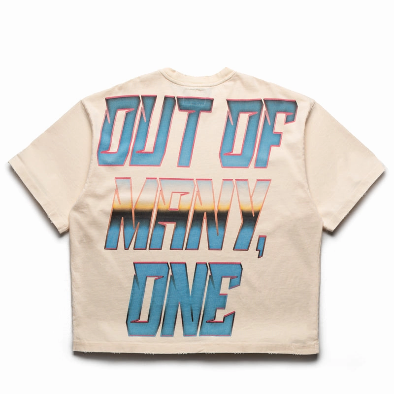 Quick Dry Technology Godspeed New York Memento Vivere Tee - Bone