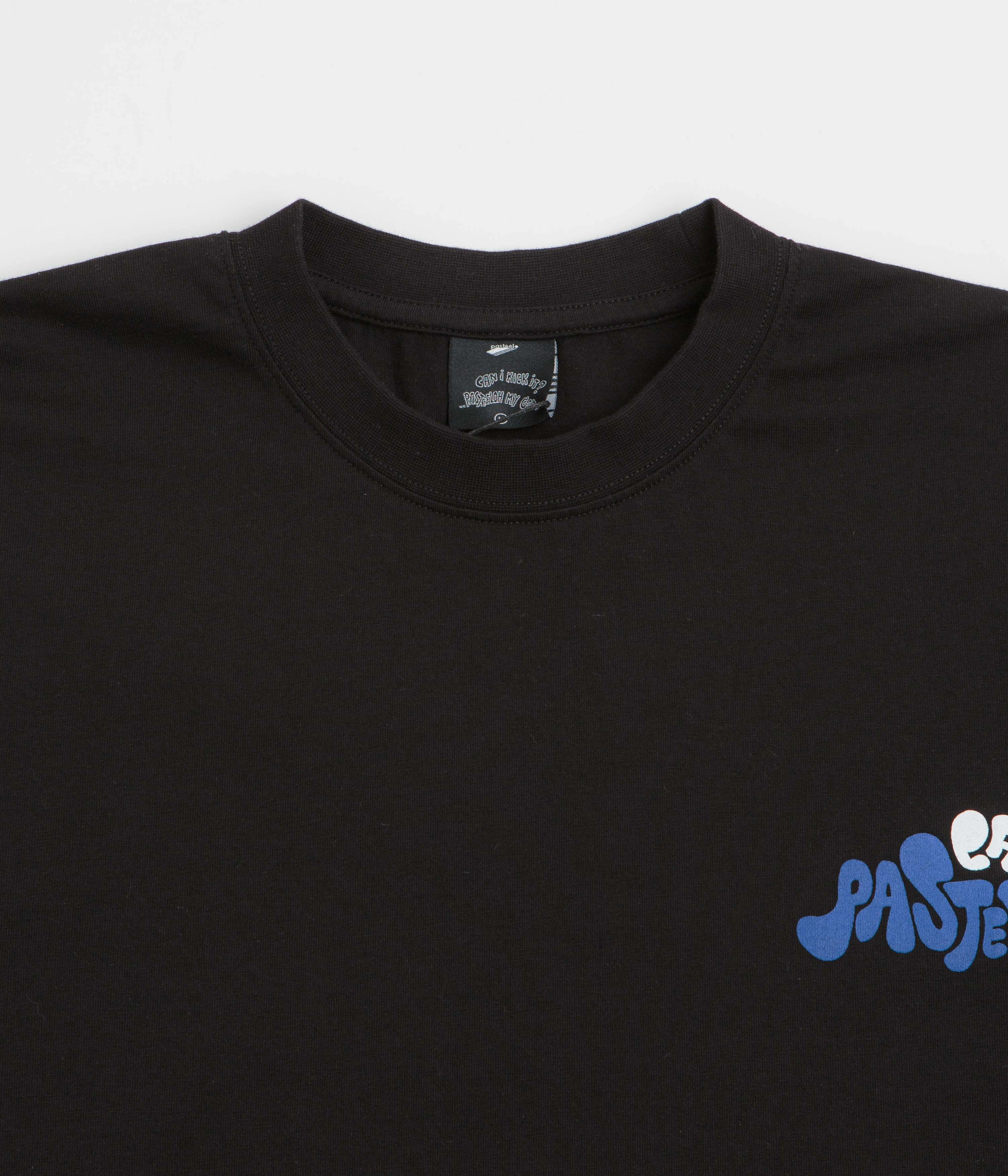 Pasteelo Can Art T-Shirt - Black elastic waistband