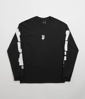 Flare afternoon HUF Megablast Long Sleeve T-Shirt - Black