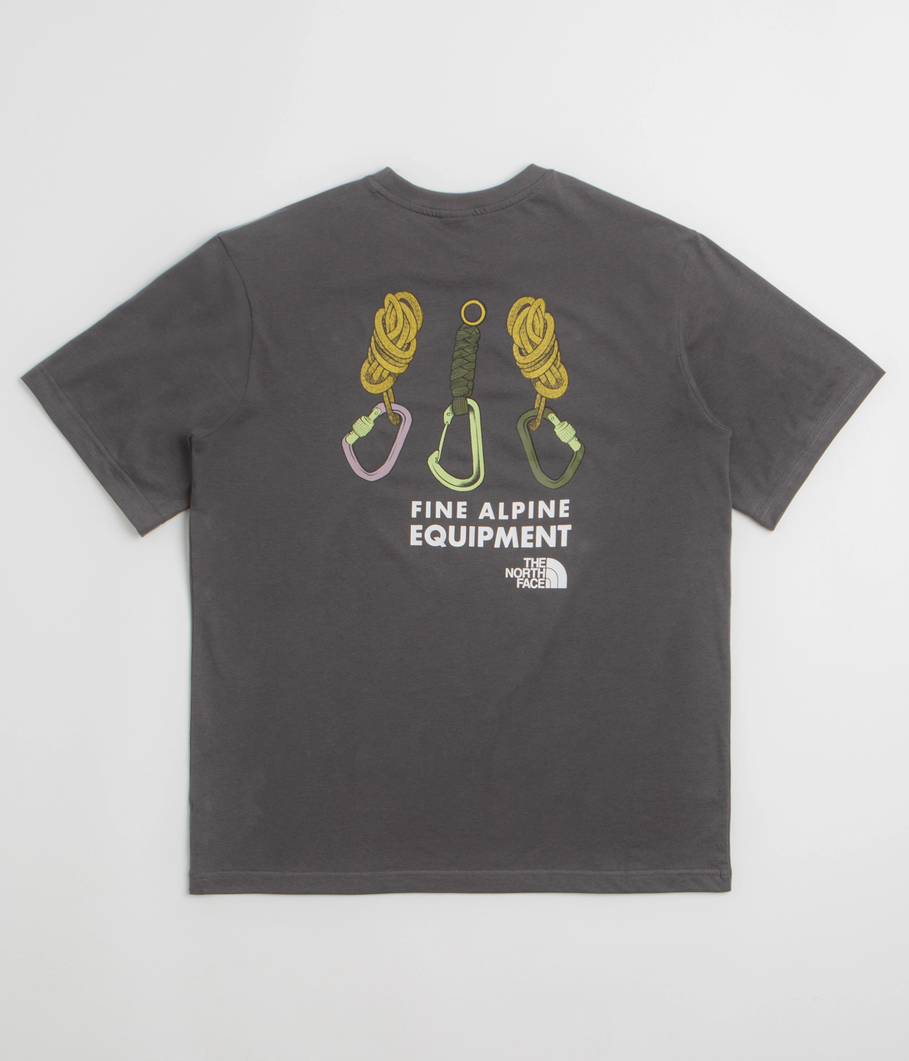 The North Face Explore Gear Relaxed T-Shirt - Anthracite Grey animal hem