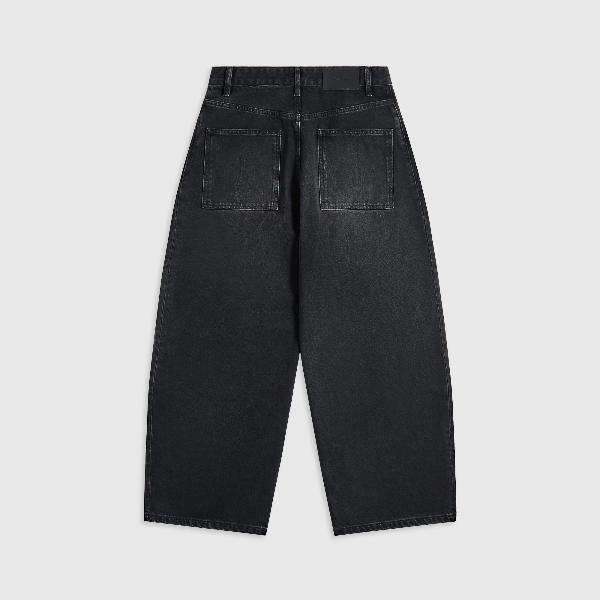 Studio Nicholson Volume Jean - Washed Black Soft Interior