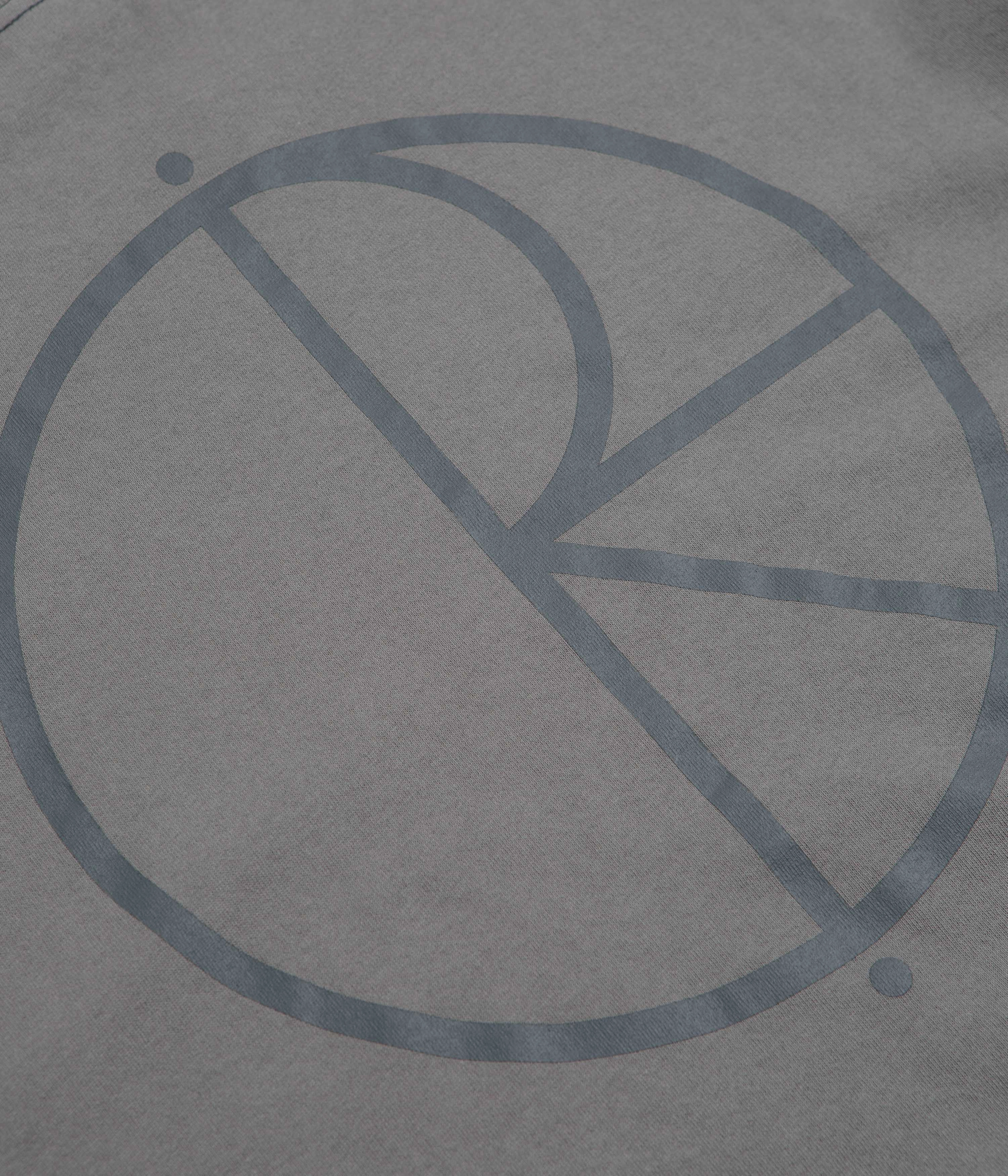 Polar Contrast Stroke Logo T-Shirt - Grey concert venue