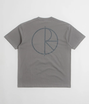 squash event Polar Contrast Stroke Logo T-Shirt - Grey