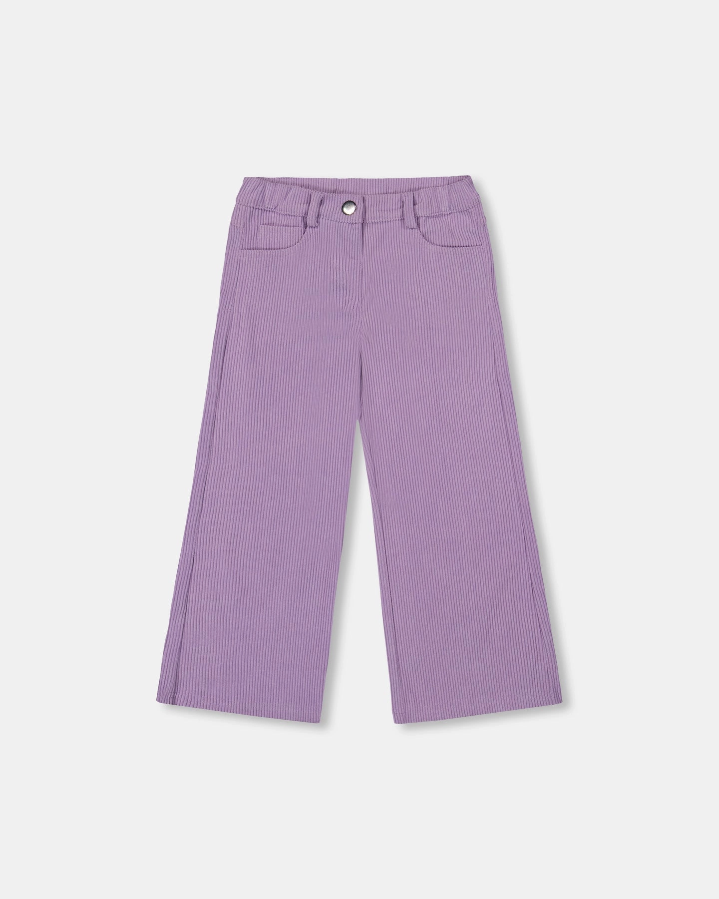 Wide Leg Corduroy Pants Lavender Cozy and Soft