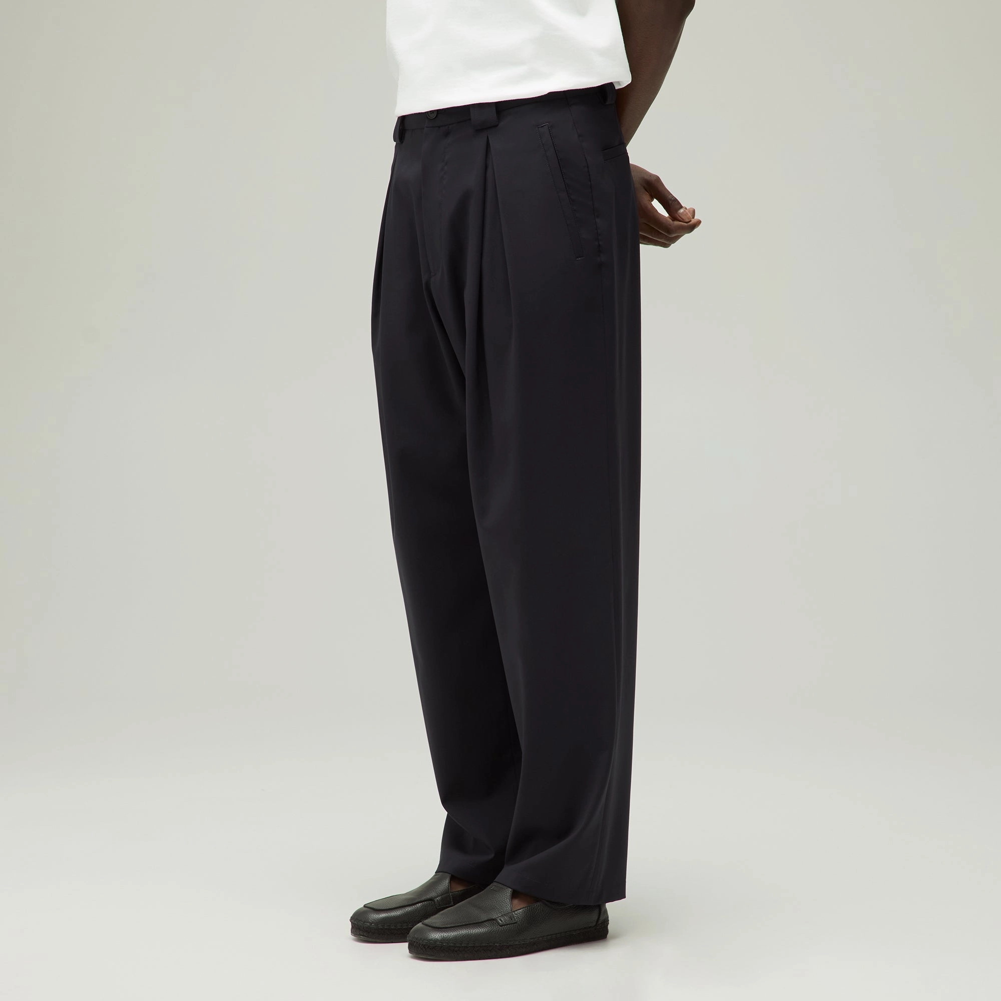 Giorgio Armani & Kith Pleated Trouser - Admiral Move Easy Chill Fit