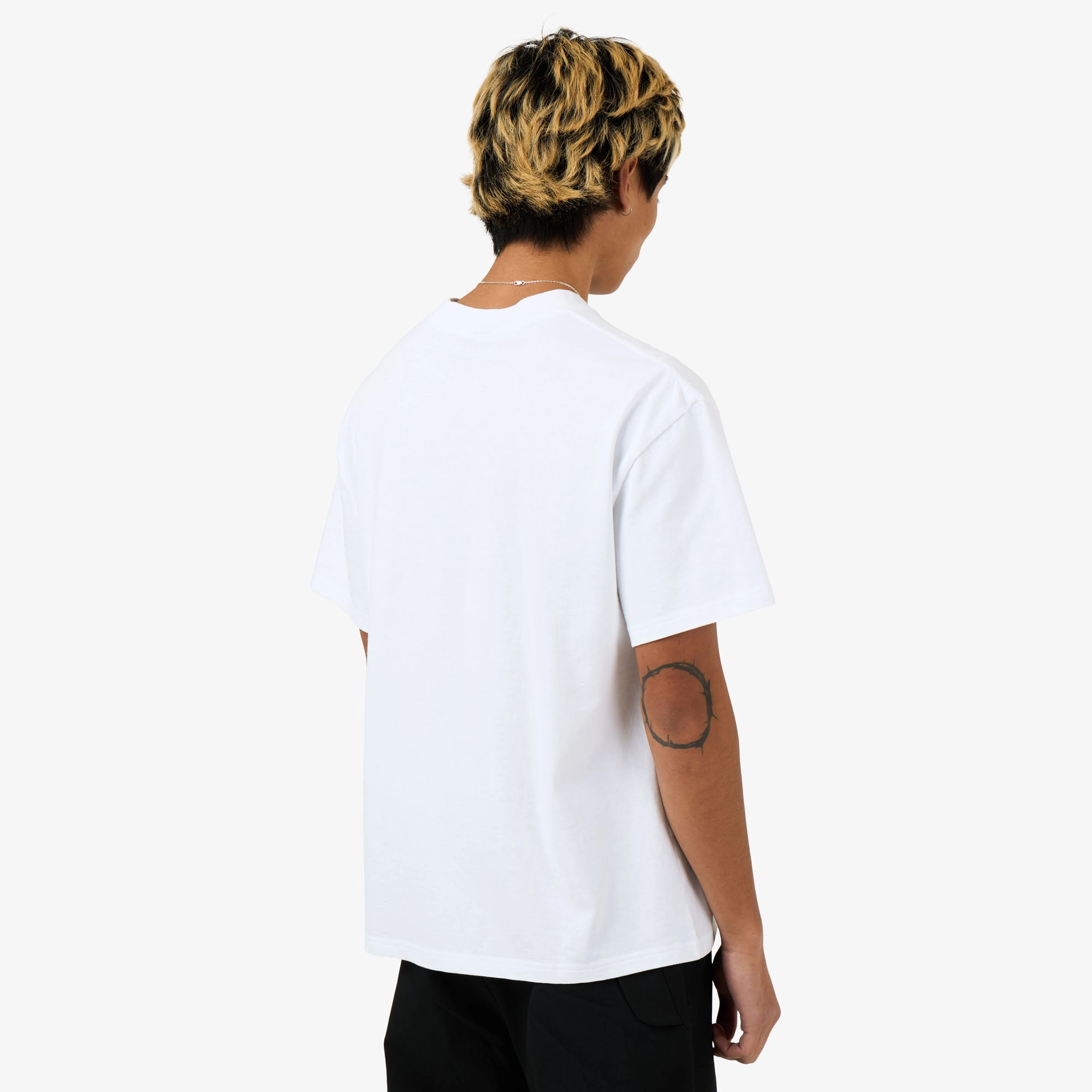 helicopter venue casual event Brain Dead Logohead T-Shirt White