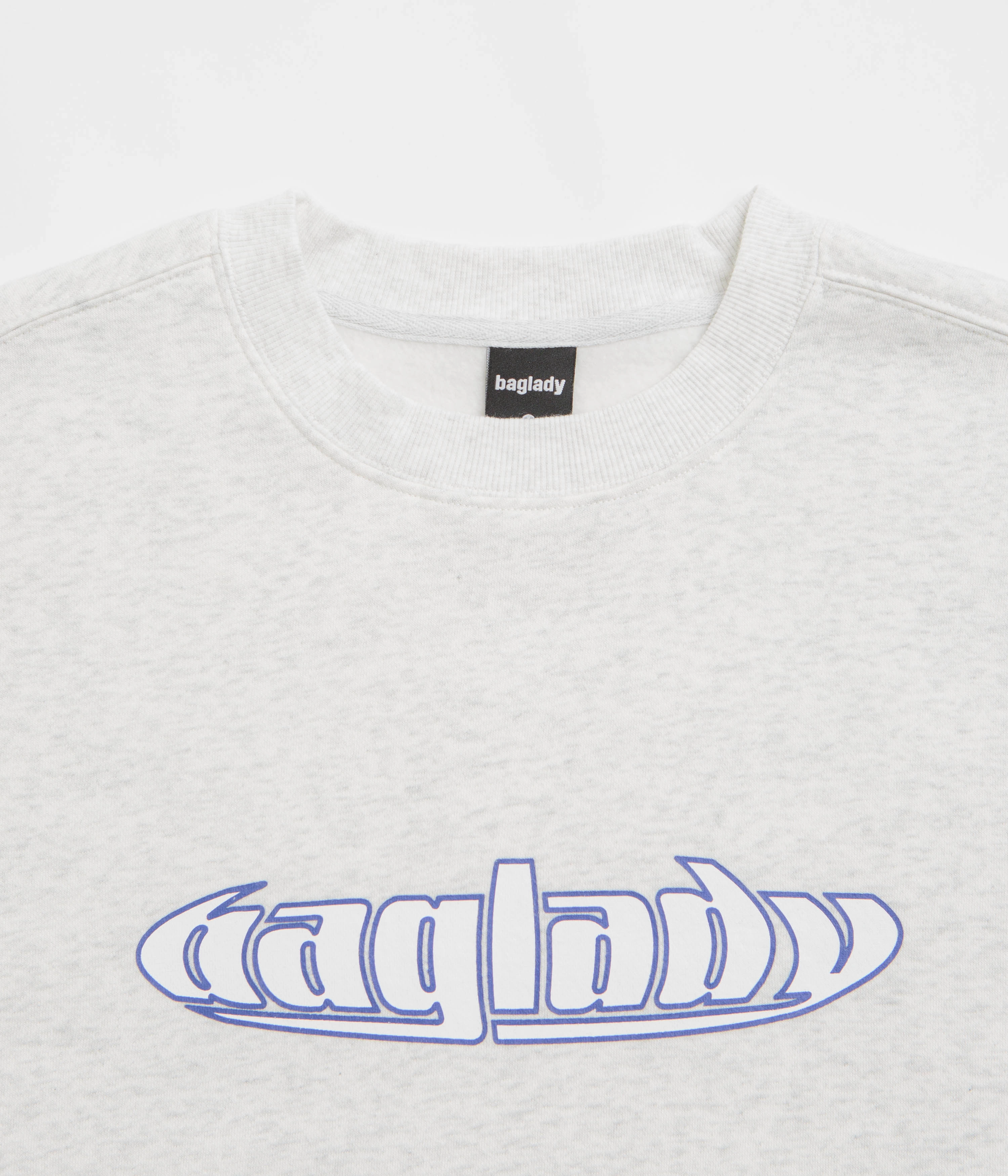 Fashion Basics Baglady Warp Crewneck Sweatshirt - Ash