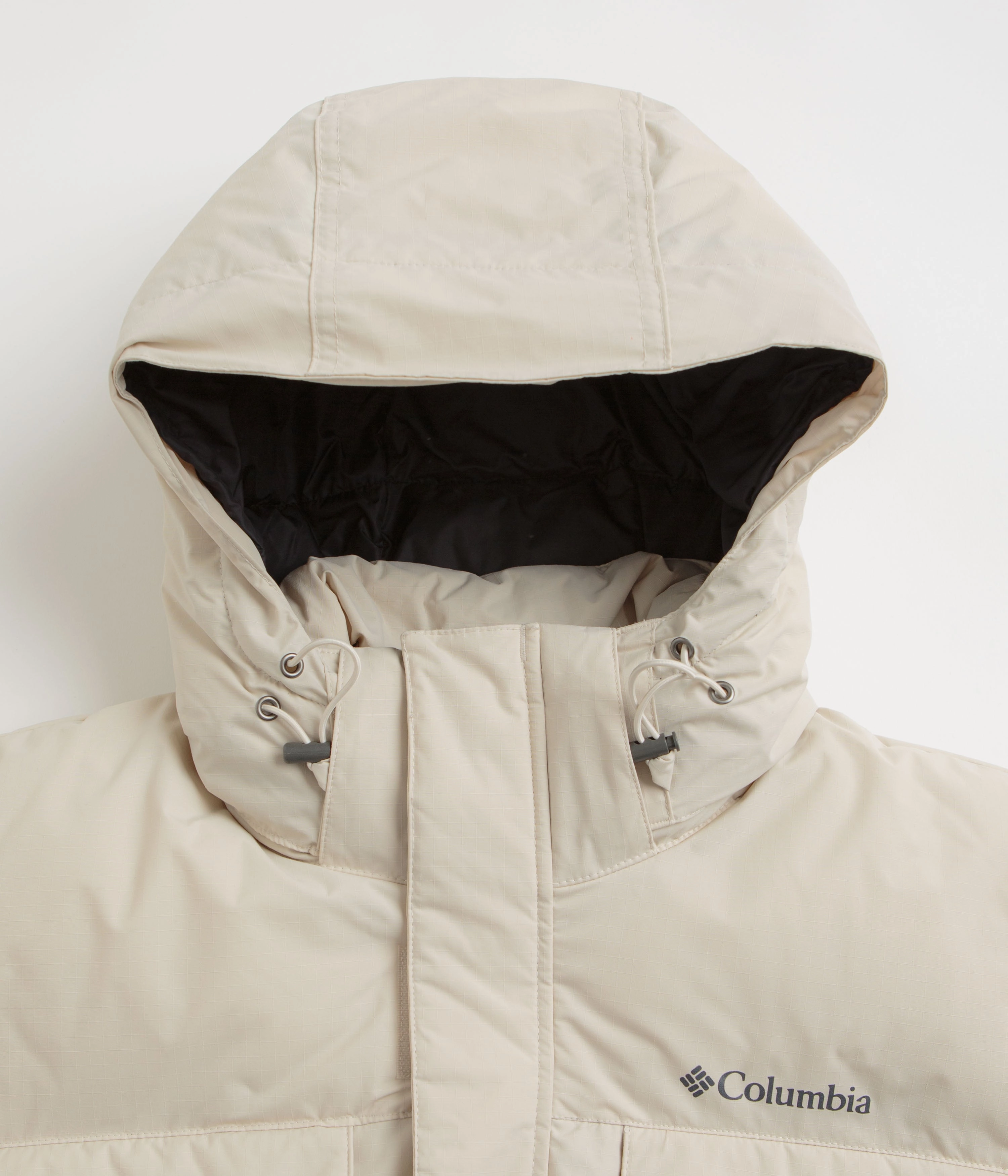 Generation Three Layer Laminate Columbia Landroamer Puffer Jacket - Dark Stone