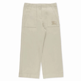 Burberry Girls Hunter Orla Cotton-Blend Trousers Casual Performance Wear