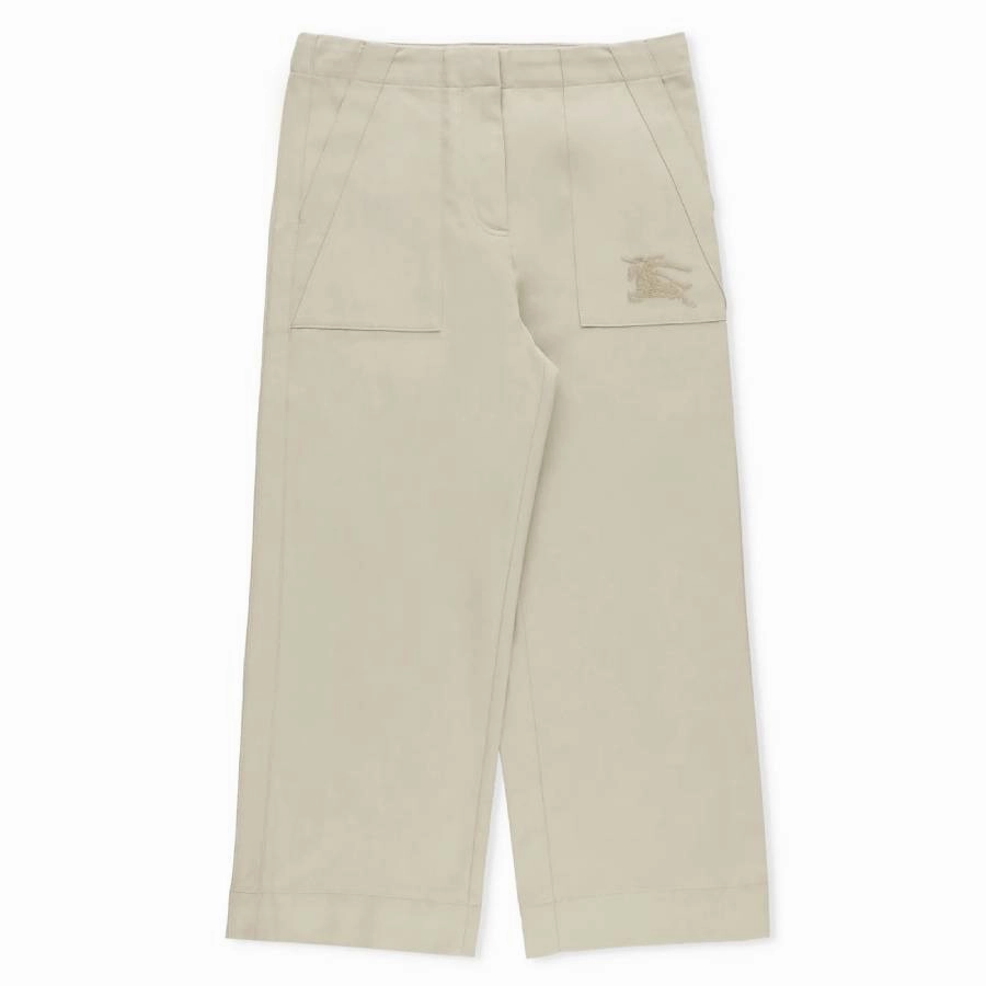 Tough Flex Burberry Girls Hunter Orla Cotton-Blend Trousers