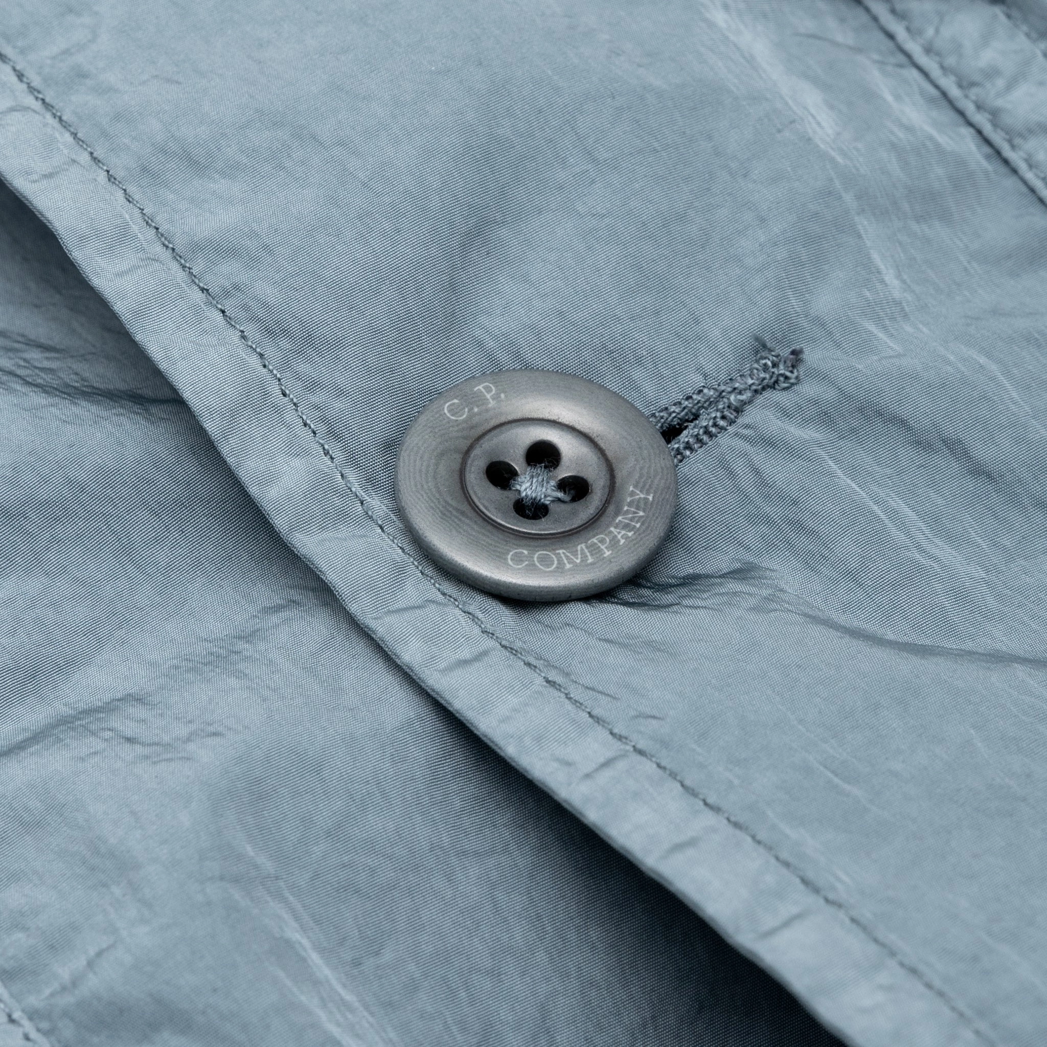 High Density Weave Light Option CHROME-R FULL BUTTON OVERSHIRT