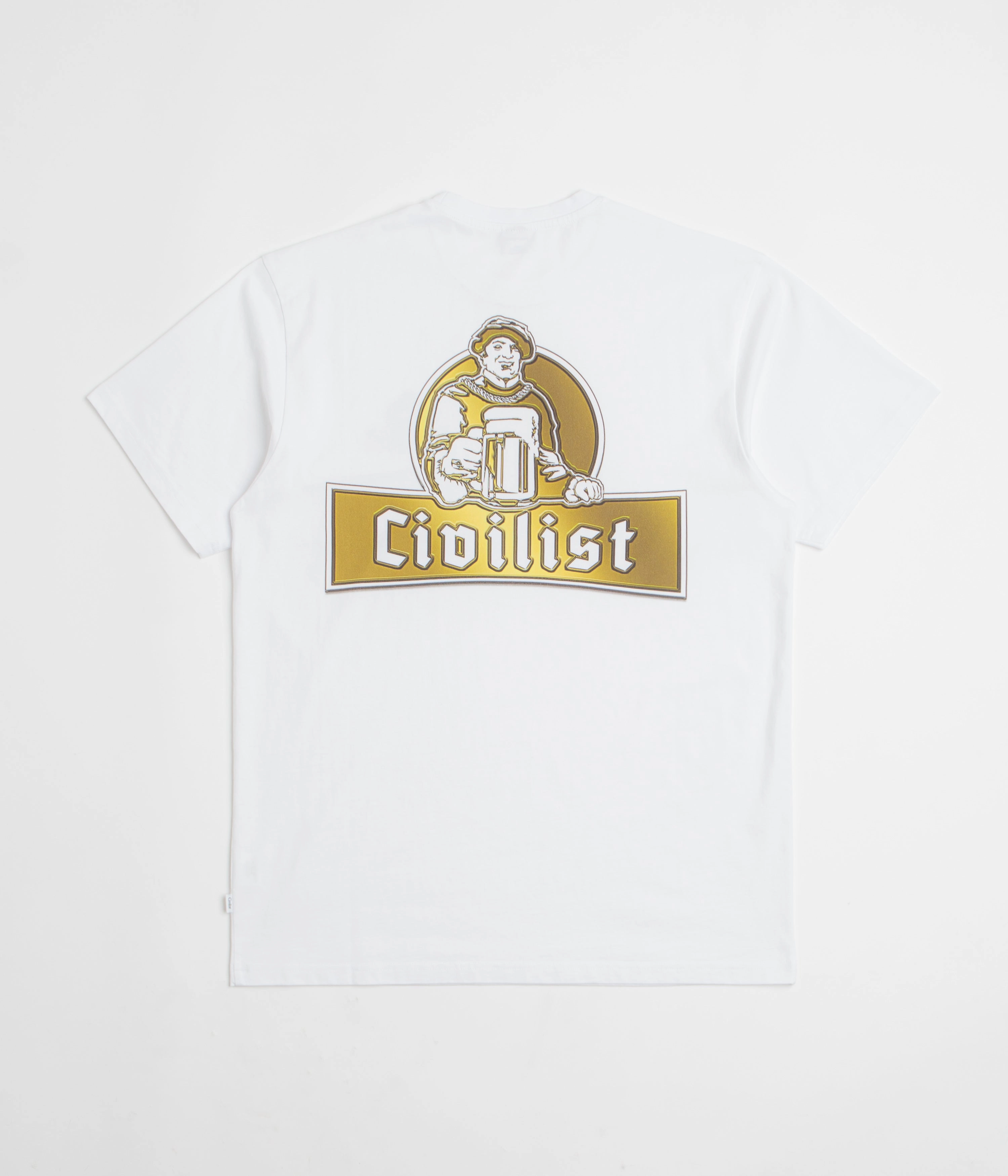 afternoon Civilist Schulle Chrome T-Shirt - White
