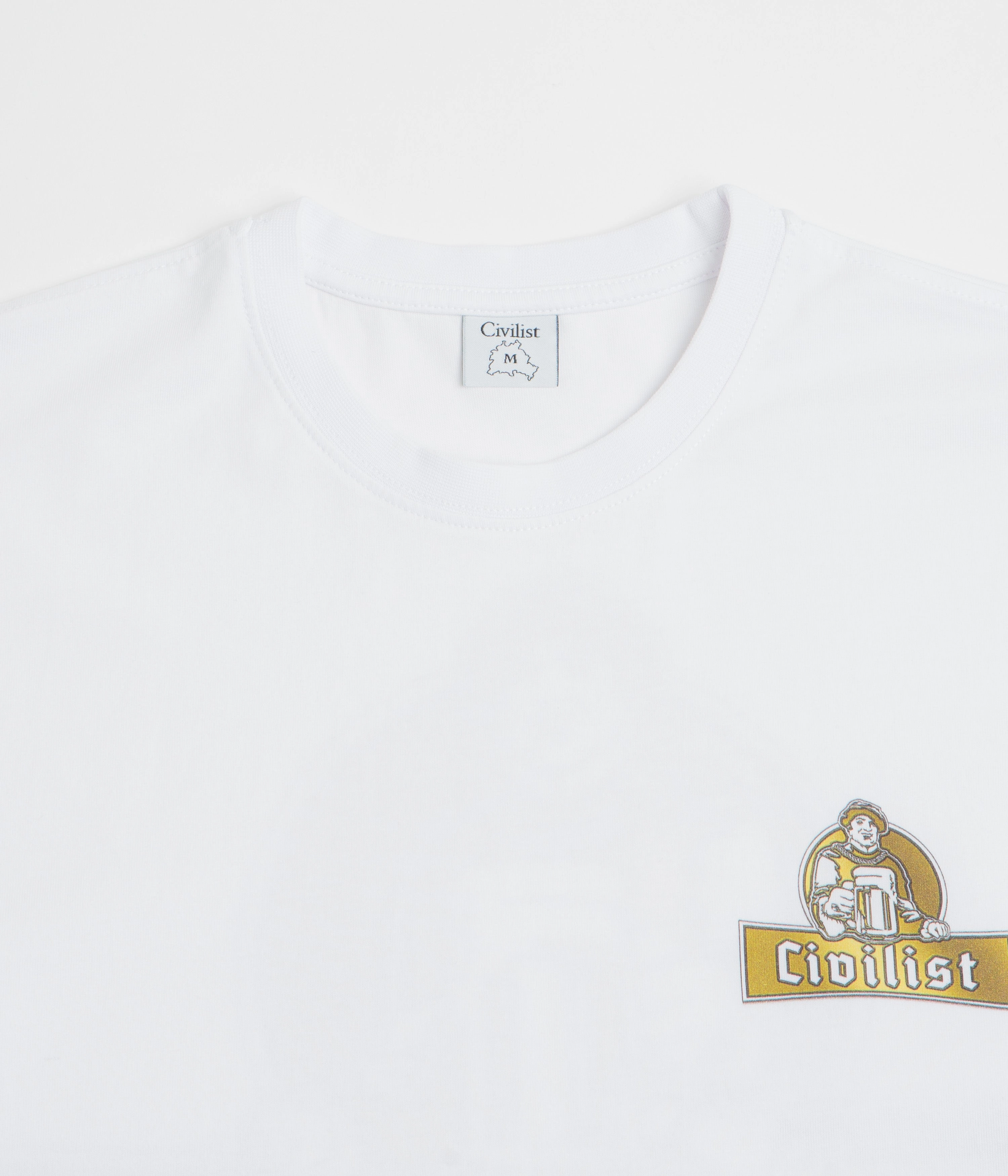 Civilist Schulle Chrome T-Shirt - White zoo venue Colorful choice