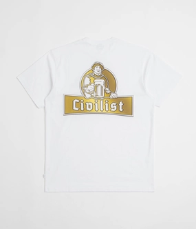 afternoon Civilist Schulle Chrome T-Shirt - White