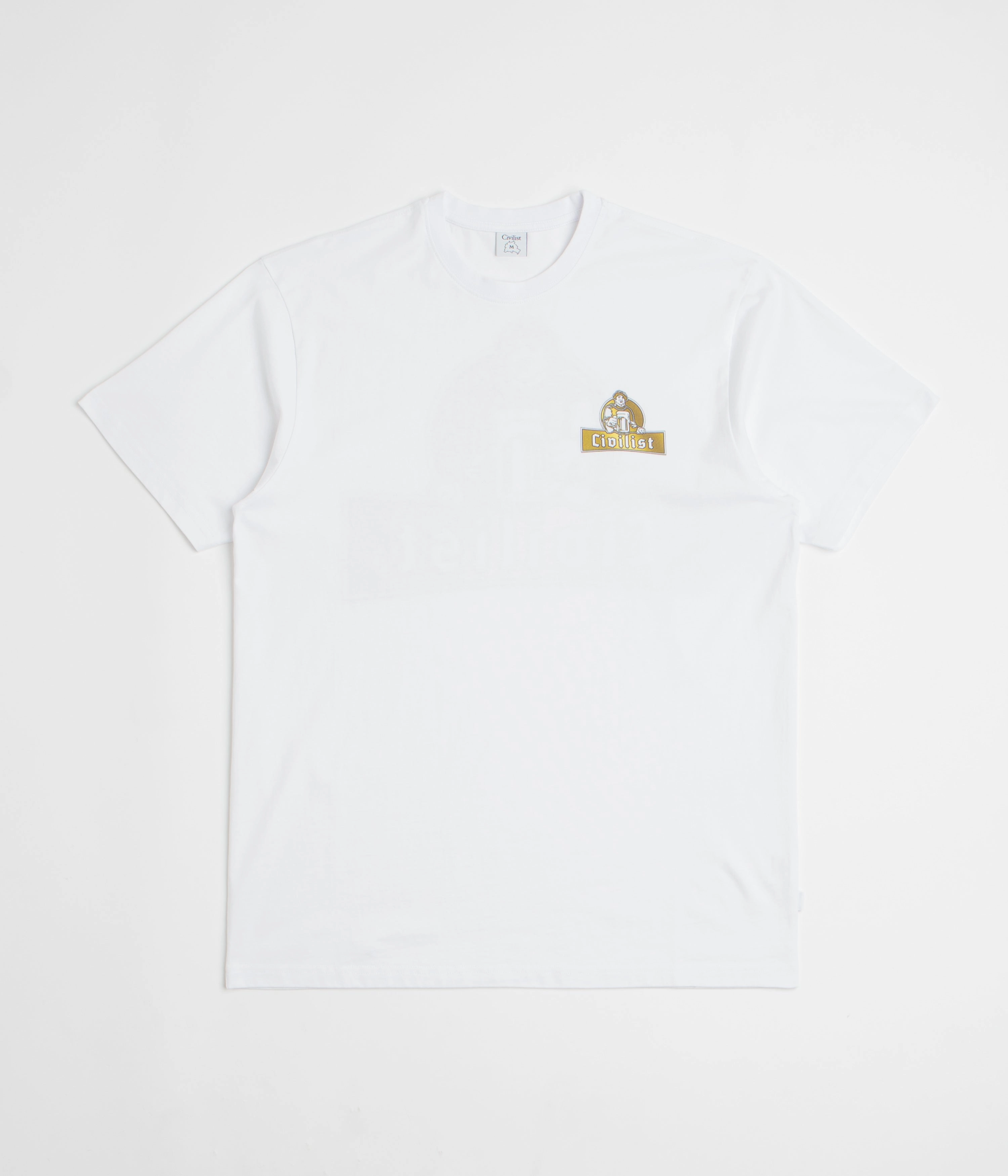 Spa day Civilist Schulle Chrome T-Shirt - White