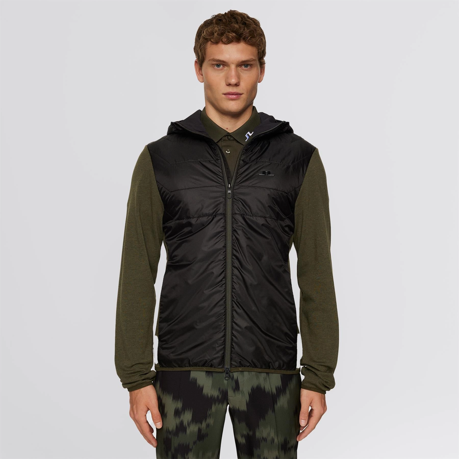 Gregory Hooded Hybrid Jacket Forest Green HeatRegulating