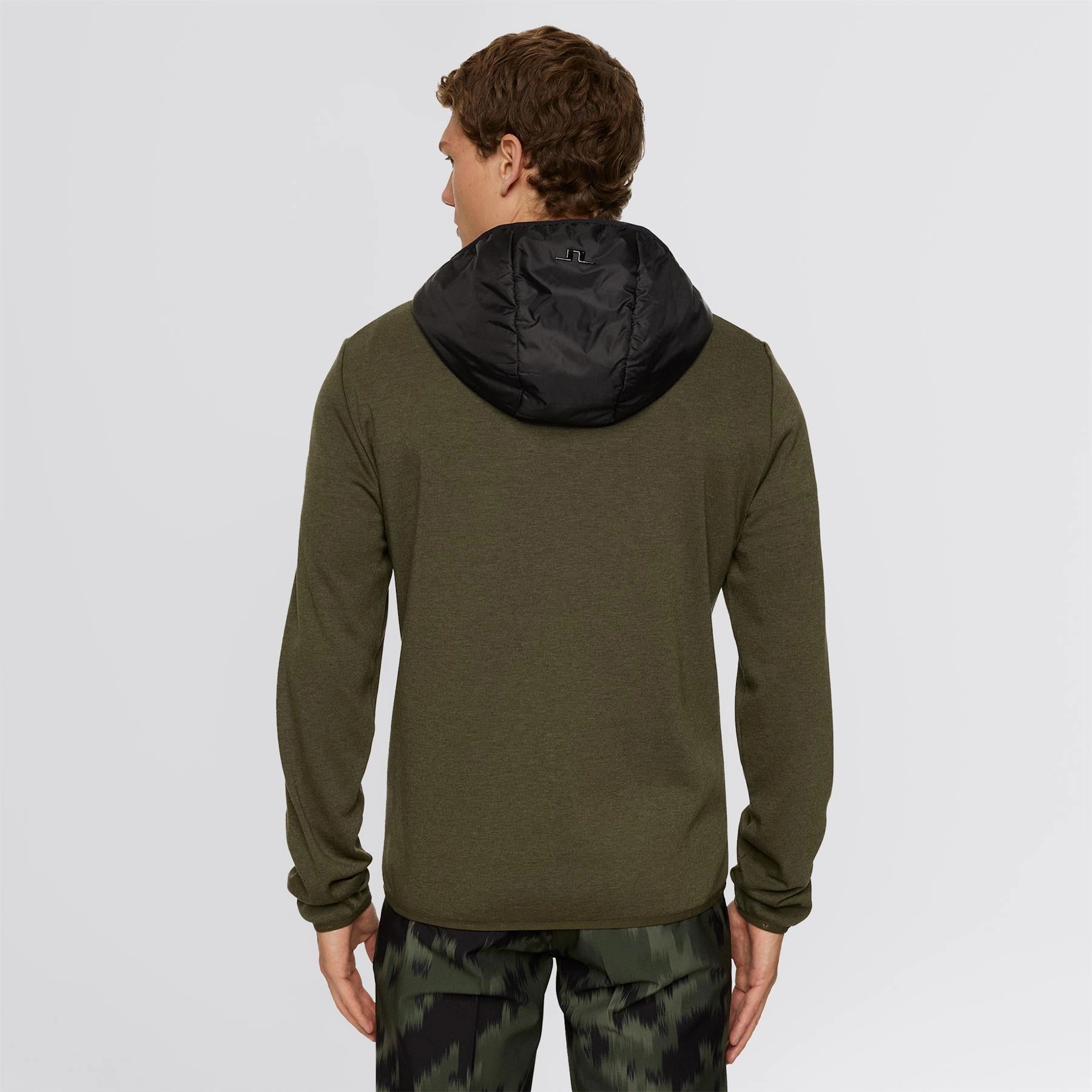 Gregory Hooded Hybrid Jacket Forest Green QuickDryFabric
