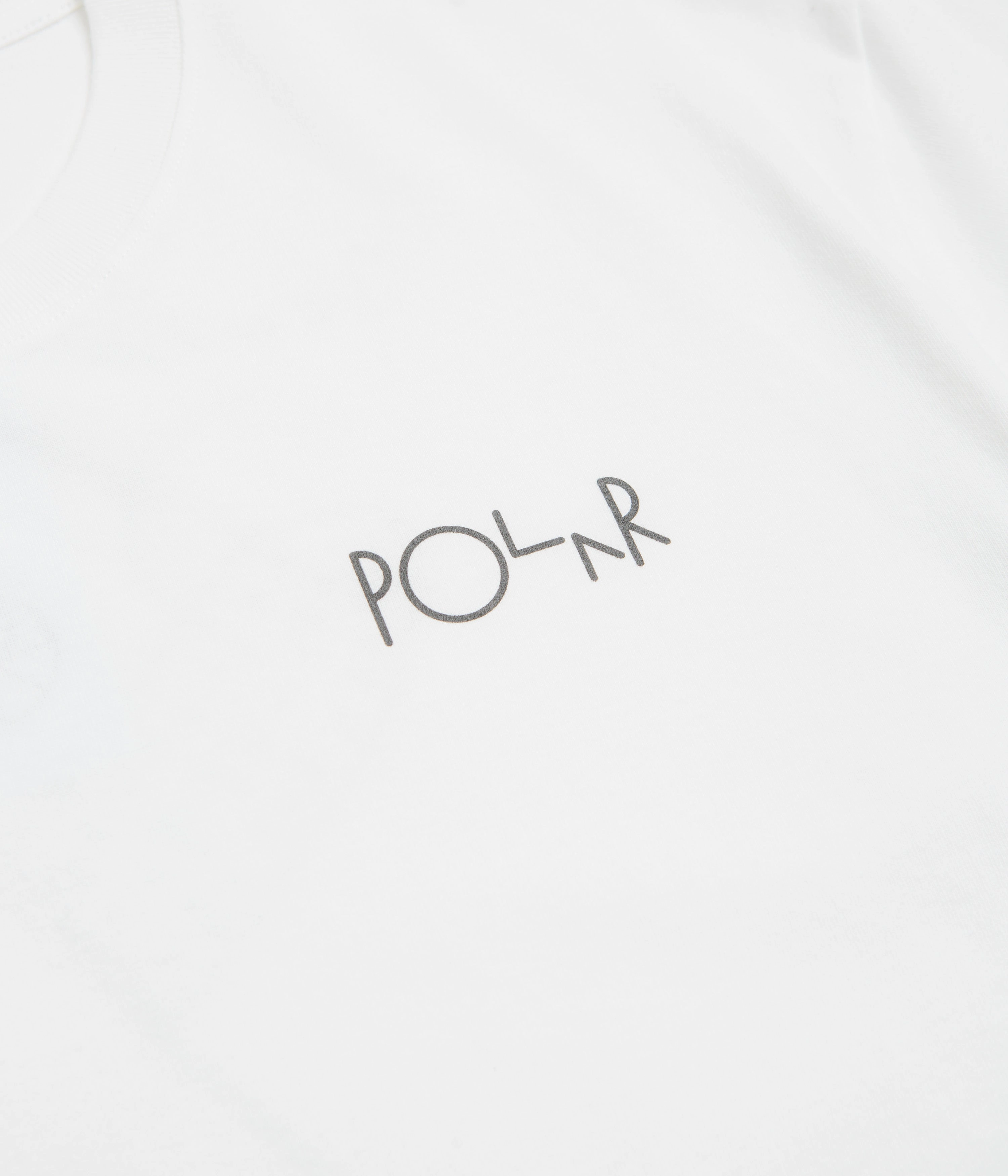 wide-leg pants silhouette office event Polar Sculpture Dream T-Shirt - White