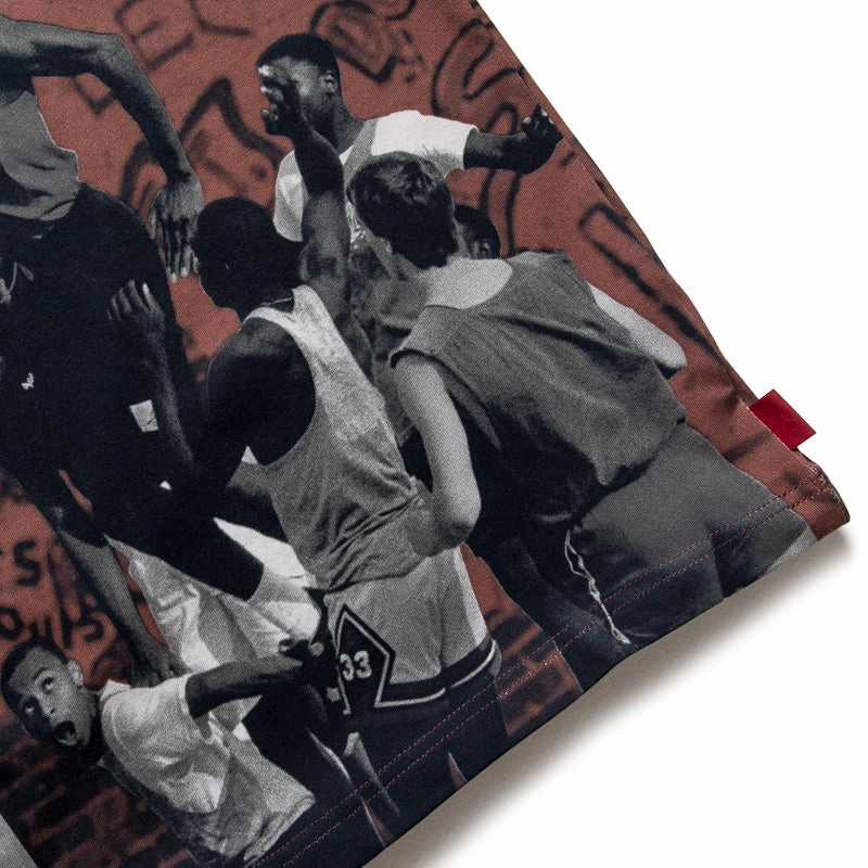 Air Jordan 85 Graphic Tee - Wings Jordan Red/Black Elderly