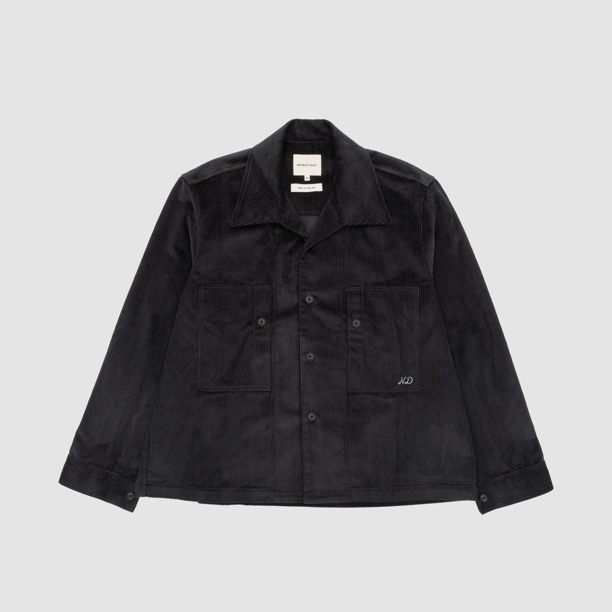 crew neck CLASSIC TWO POCKET SHIRT