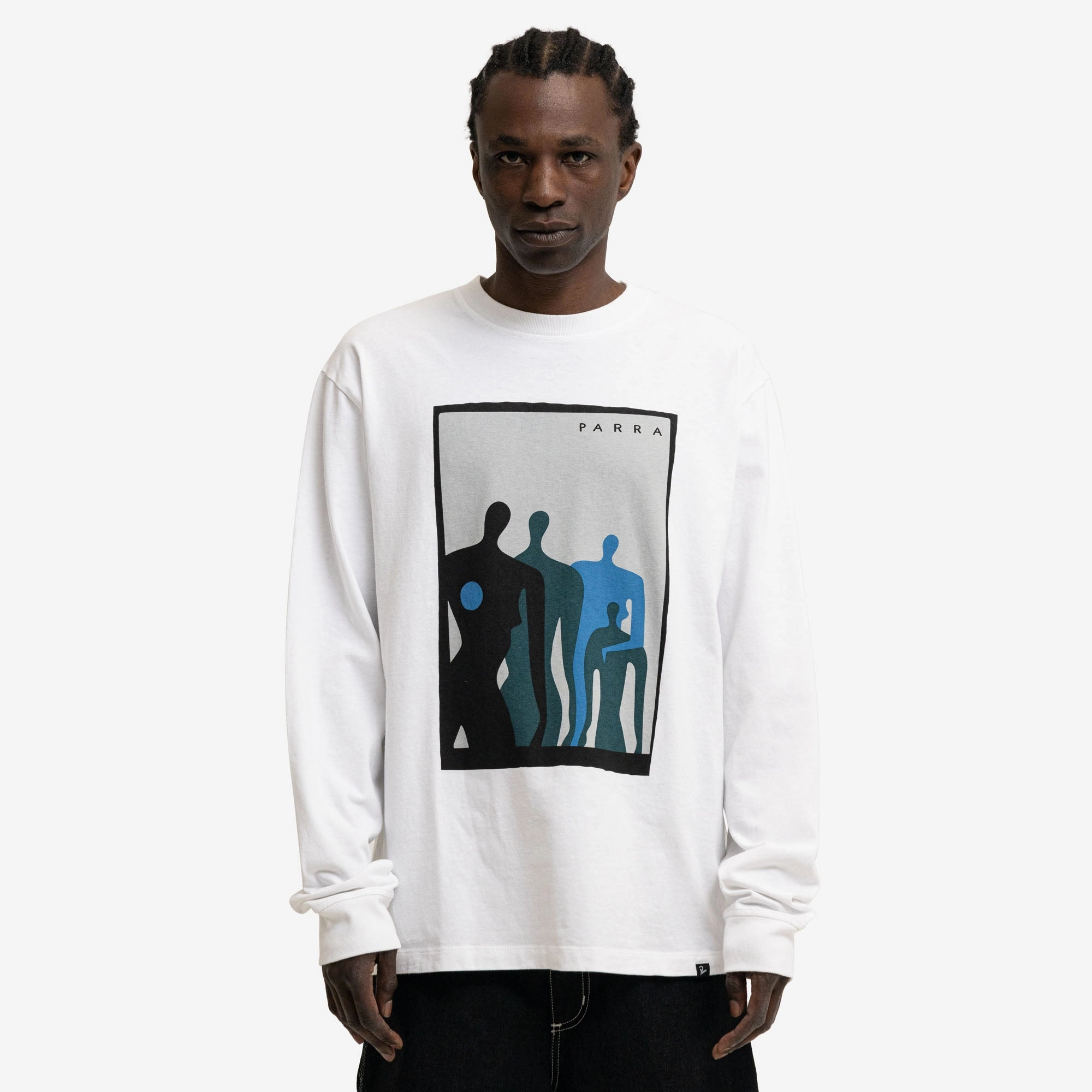 Performance Fabric by Parra The Visitors Longsleeve White