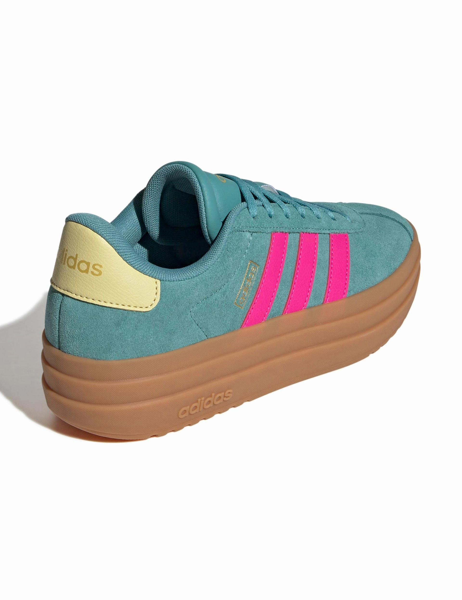VL Court Bold Shoes - Powder Teal/Shock Pink/Powder Yellow Heat Hike Tea Run