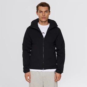 Clinton Hooded Jacket Black Versatile Shell
