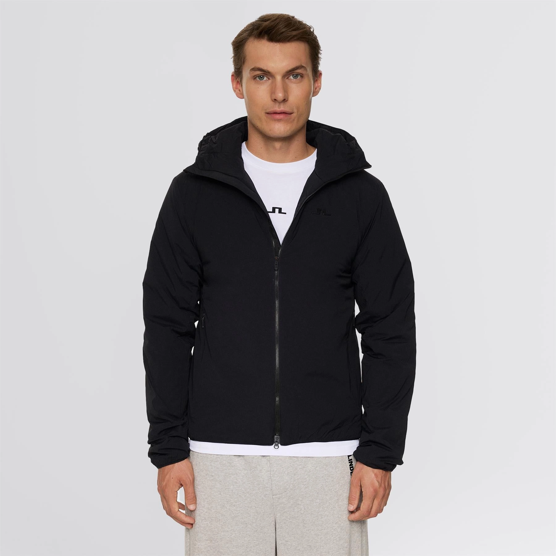 Clinton Hooded Jacket Black Versatile Shell