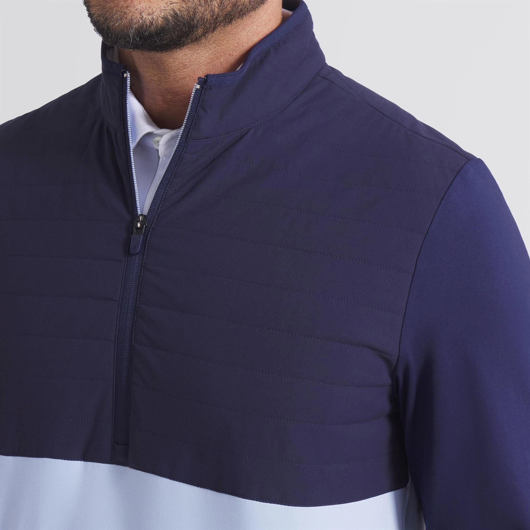 Cloudspun Tech Hybrid Half Zip Deep Navy Snow Adventure Opportunity