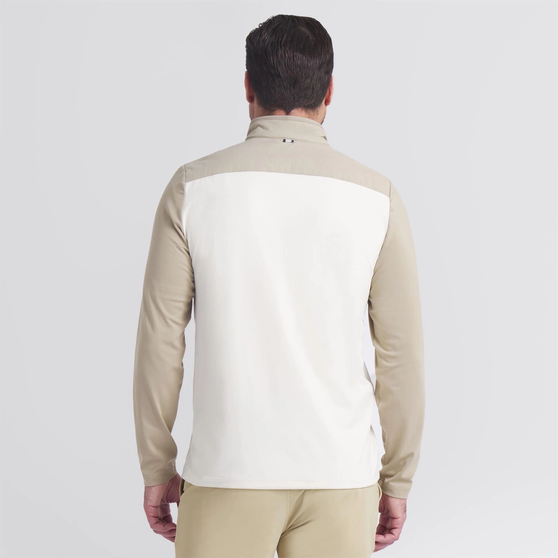 Cloudspun Tech Hybrid Half Zip Ice Coffee suitable for self use