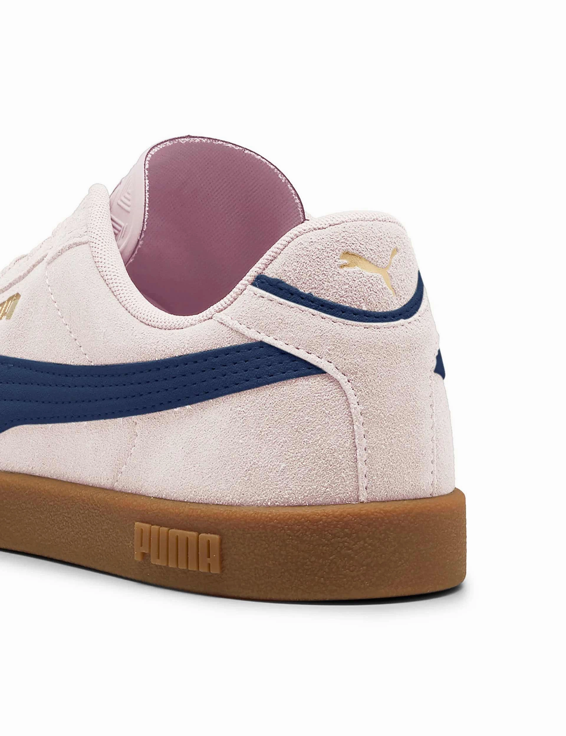 Oxford Style Calm Jog Club II Era Suede Sneakers - Jasmine Flower/Persian Blue