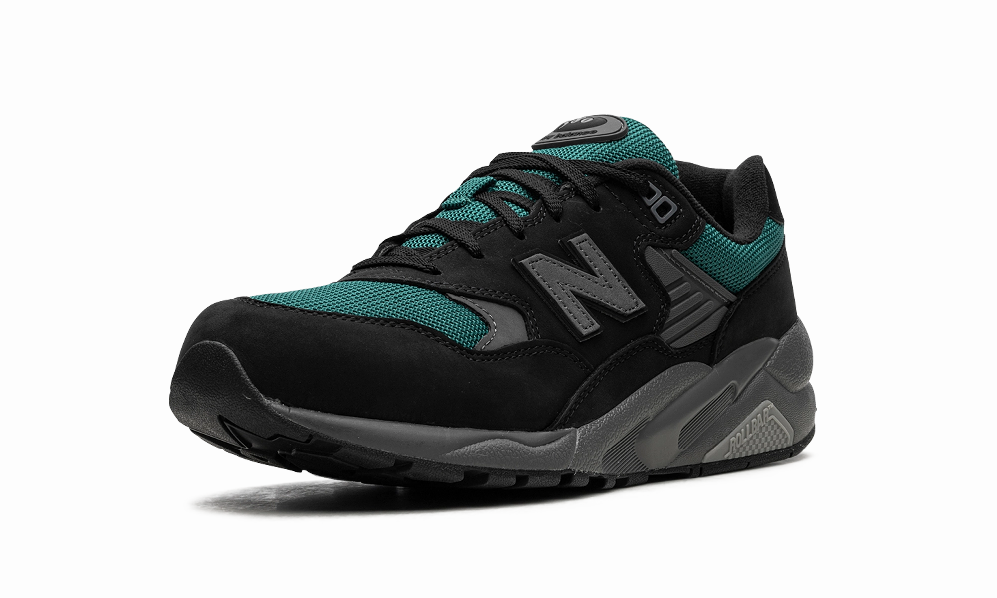 580 "Black / Teal" Casual cushioning