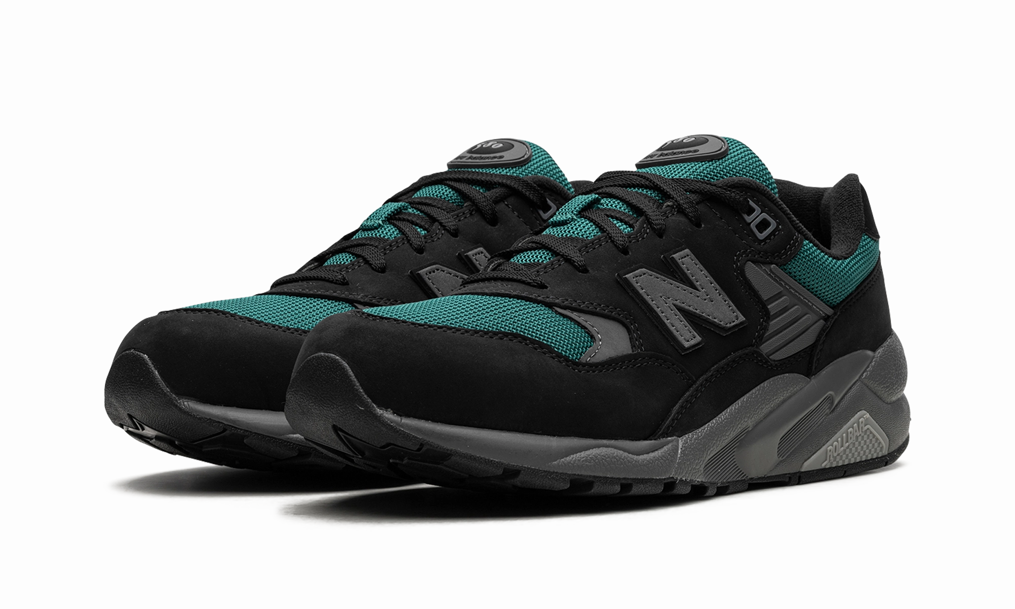 Mesh Upper ZipUpClosure 580 "Black / Teal"
