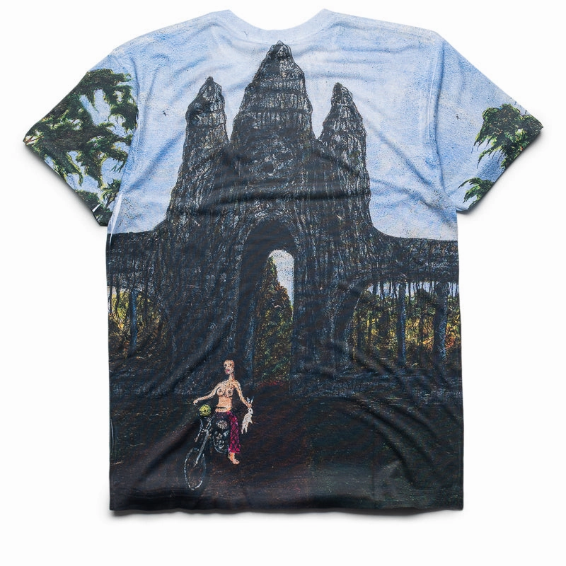 home clothes Subtle patterns Fucking Awesome Daybreak In Phuket AOP Tee - Multi