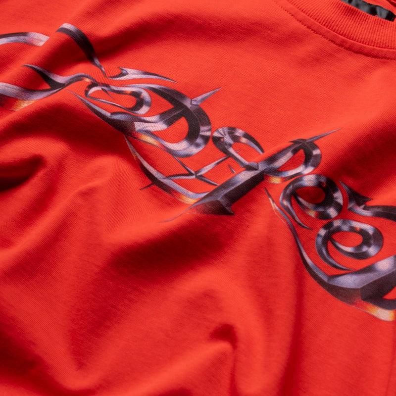 Godspeed New York New Age Logo Tee - Red festival event