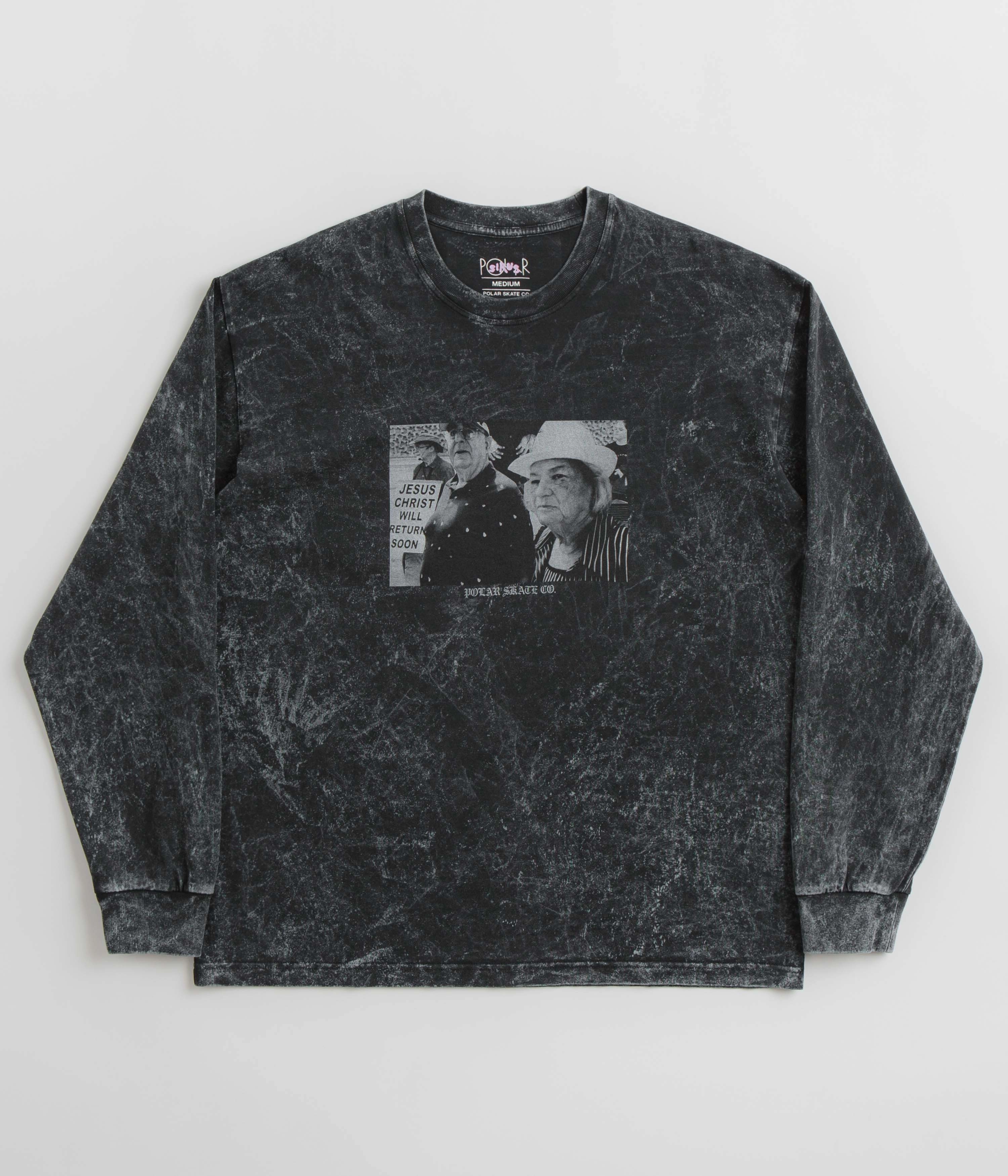 Polar Pride Long Sleeve T-Shirt - Black Below knee