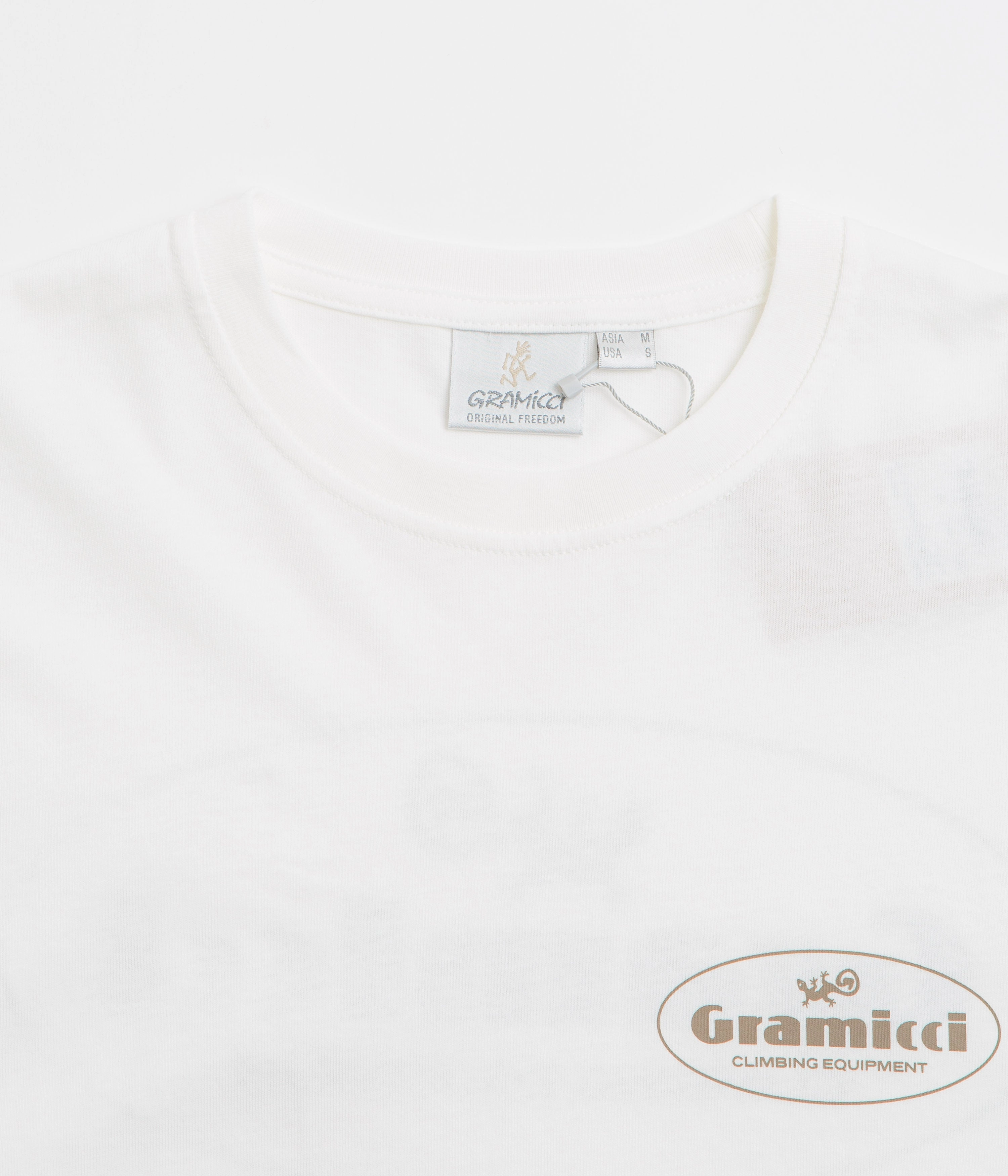 group venue event Gramicci Climbing Equipment Long Sleeve T-Shirt - White