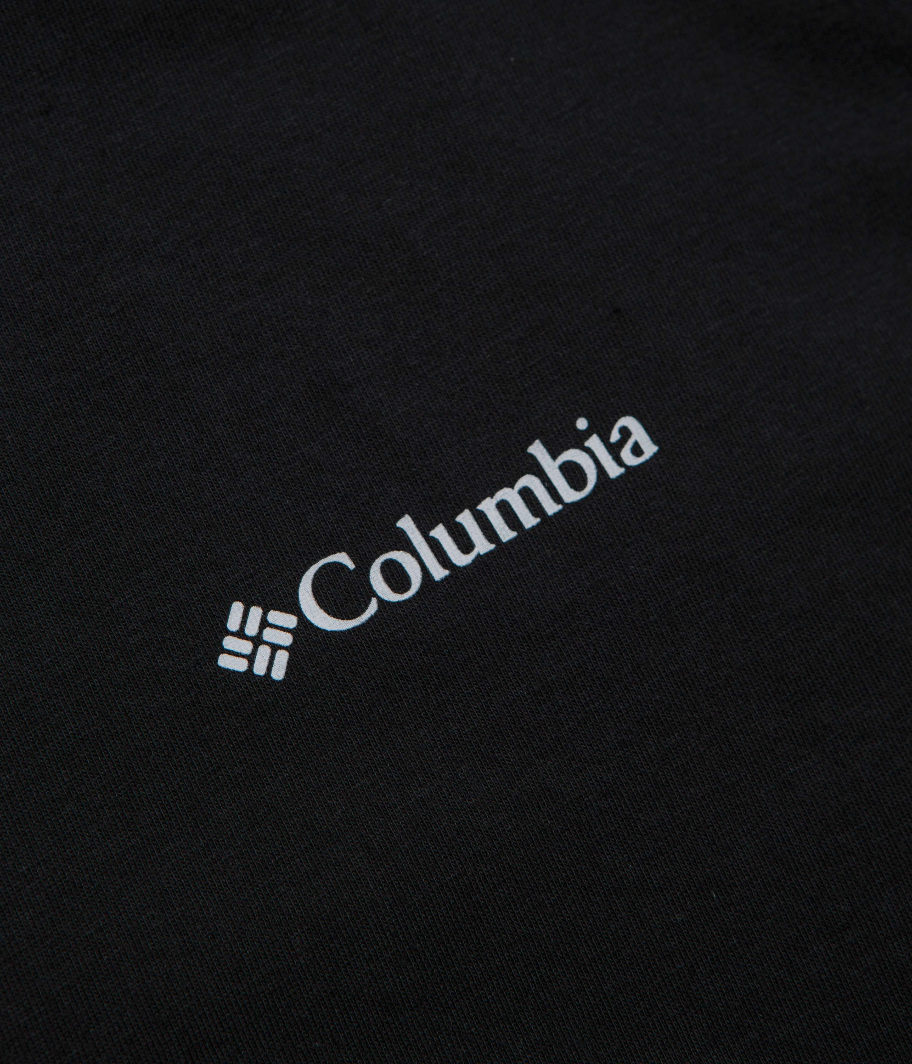 Columbia Barton Springs Graphic T-Shirt - Black crew neck