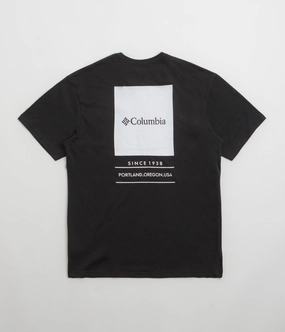 Columbia Barton Springs Graphic T-Shirt - Black stretchability