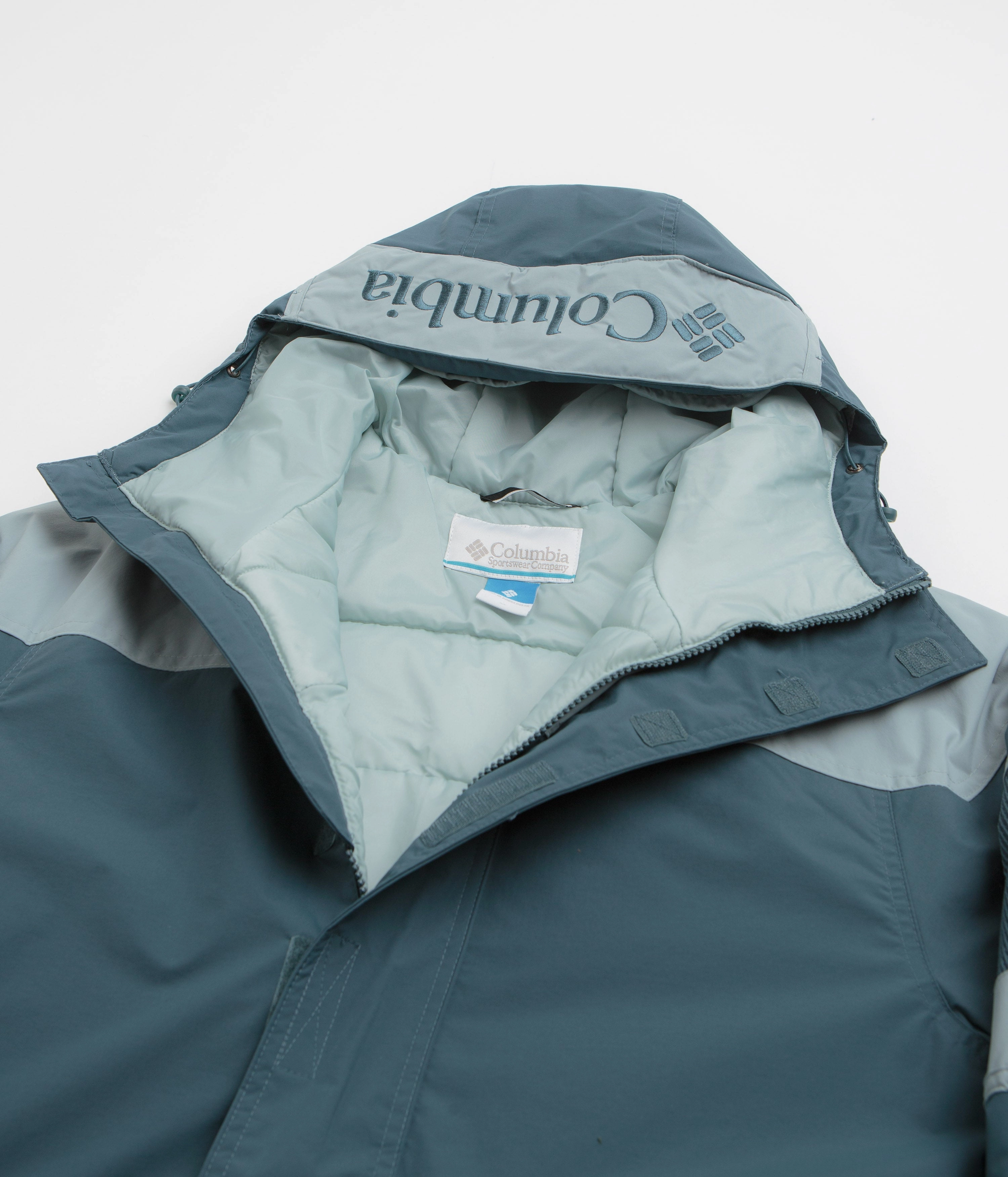 Columbia Challenger II Insulated Pullover Jacket - Everblue / Crushed Blue Pin Level