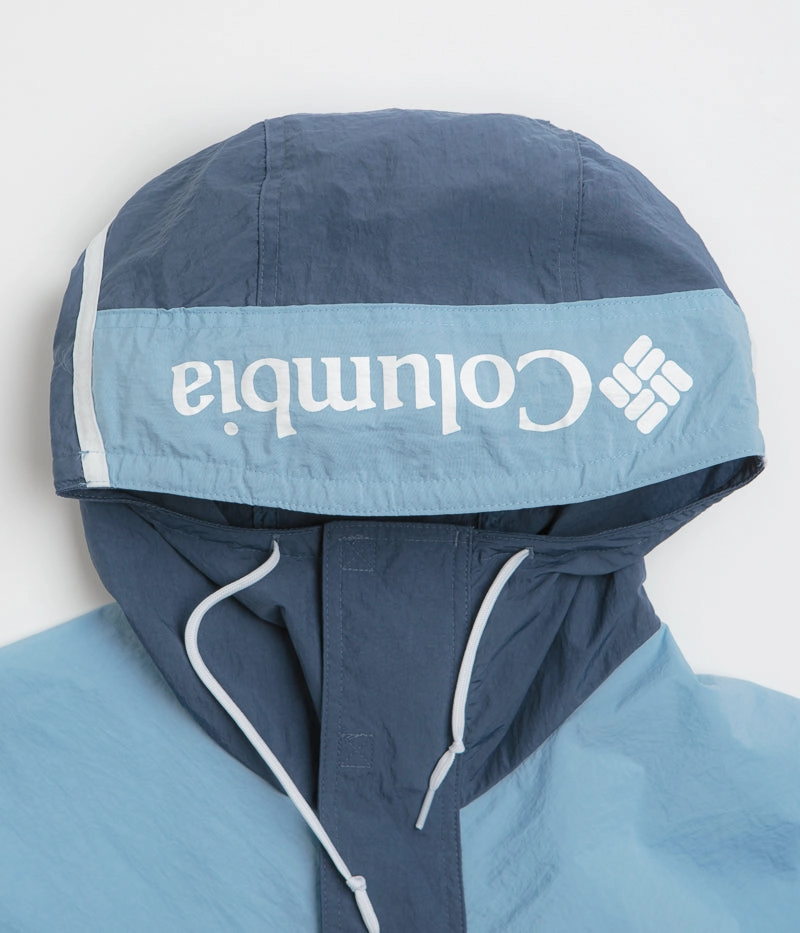 suitable for community activities Columbia Challenger II Windbreaker Jacket - Dark Mountain / Ripple Blue