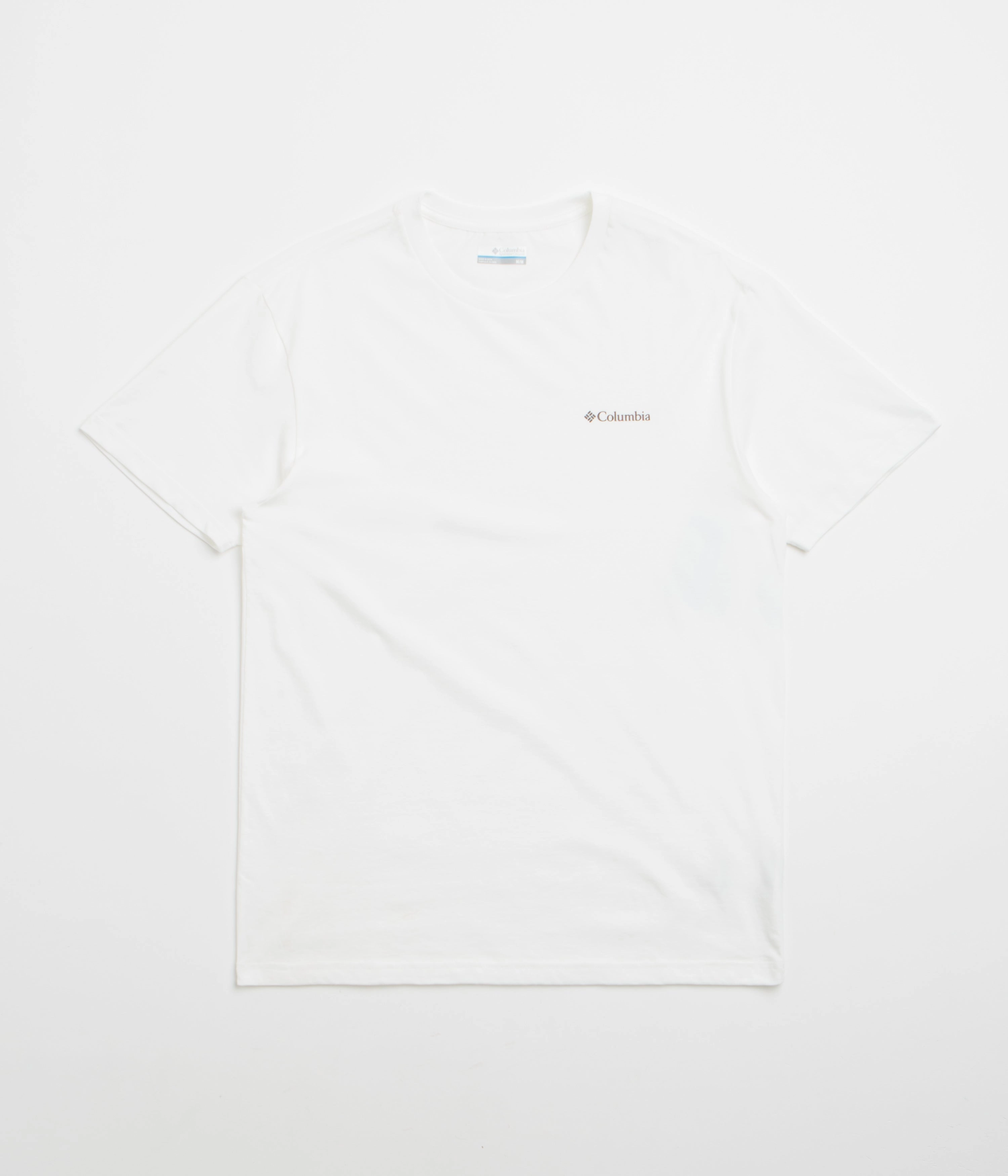 concert venue culottes silhouette Columbia CSC Basic Logo T-Shirt - White / CSC Retro Logo