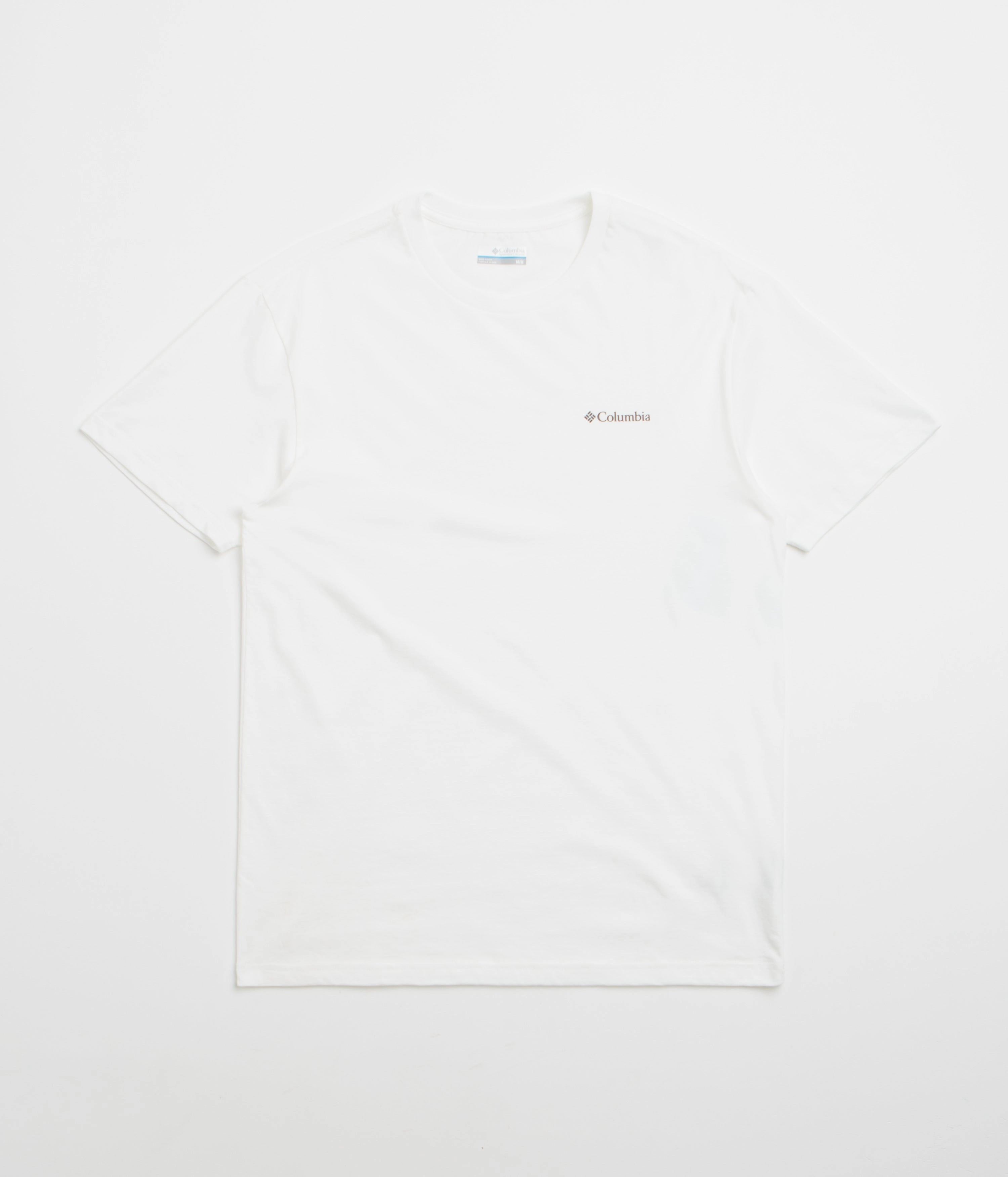 Columbia CSC Basic Logo T-Shirt - White / CSC Retro Logo Multi Directional Stretch