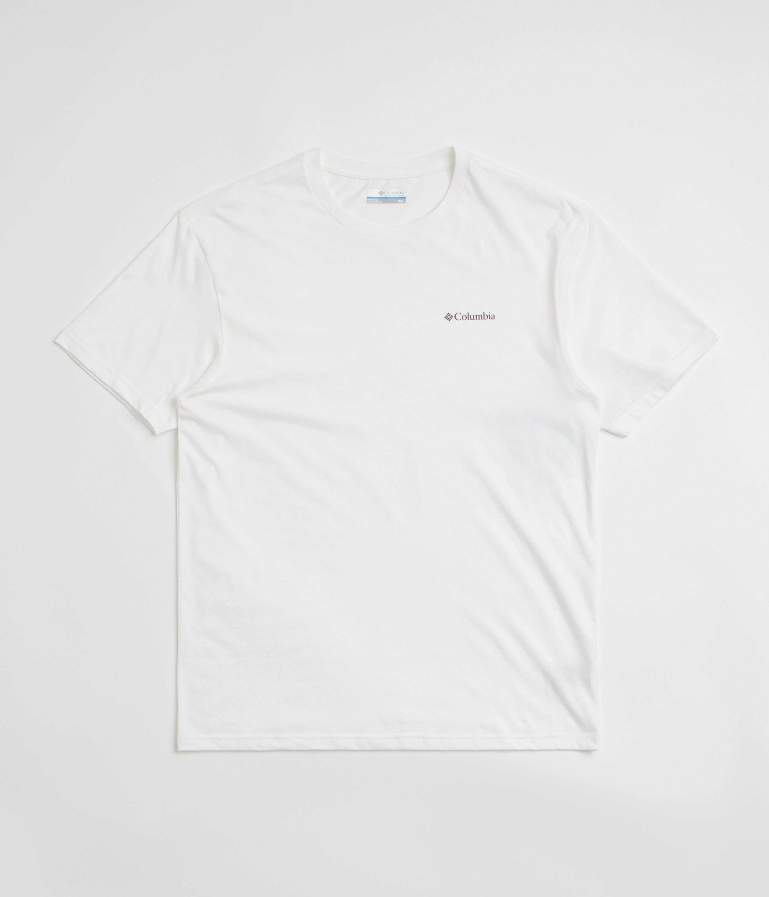 cardigan silhouette Columbia CSC Basic Logo T-Shirt - White / LC CSC Branded Graphic