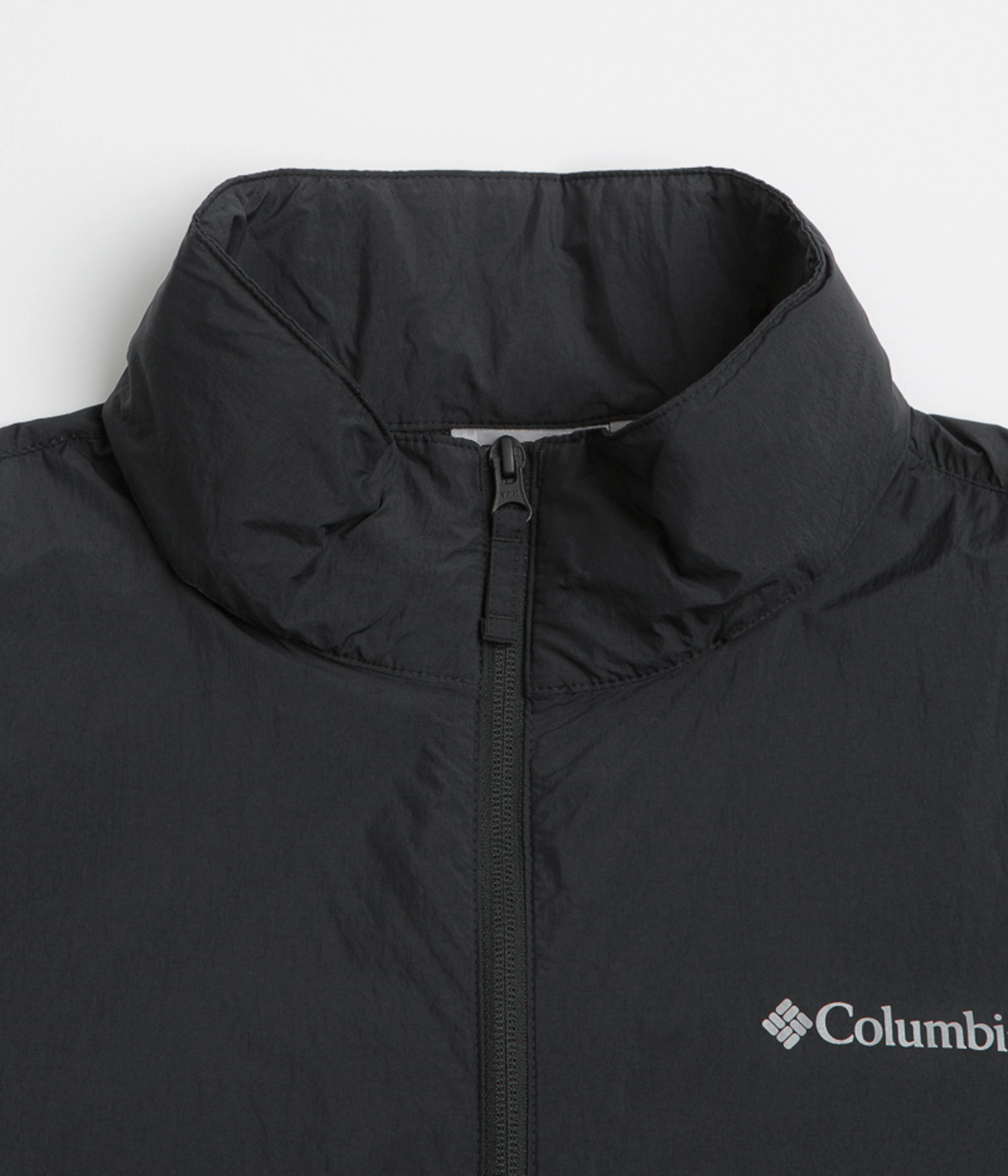 Circulate Era Columbia Loop Basin Windbreaker Jacket - Black
