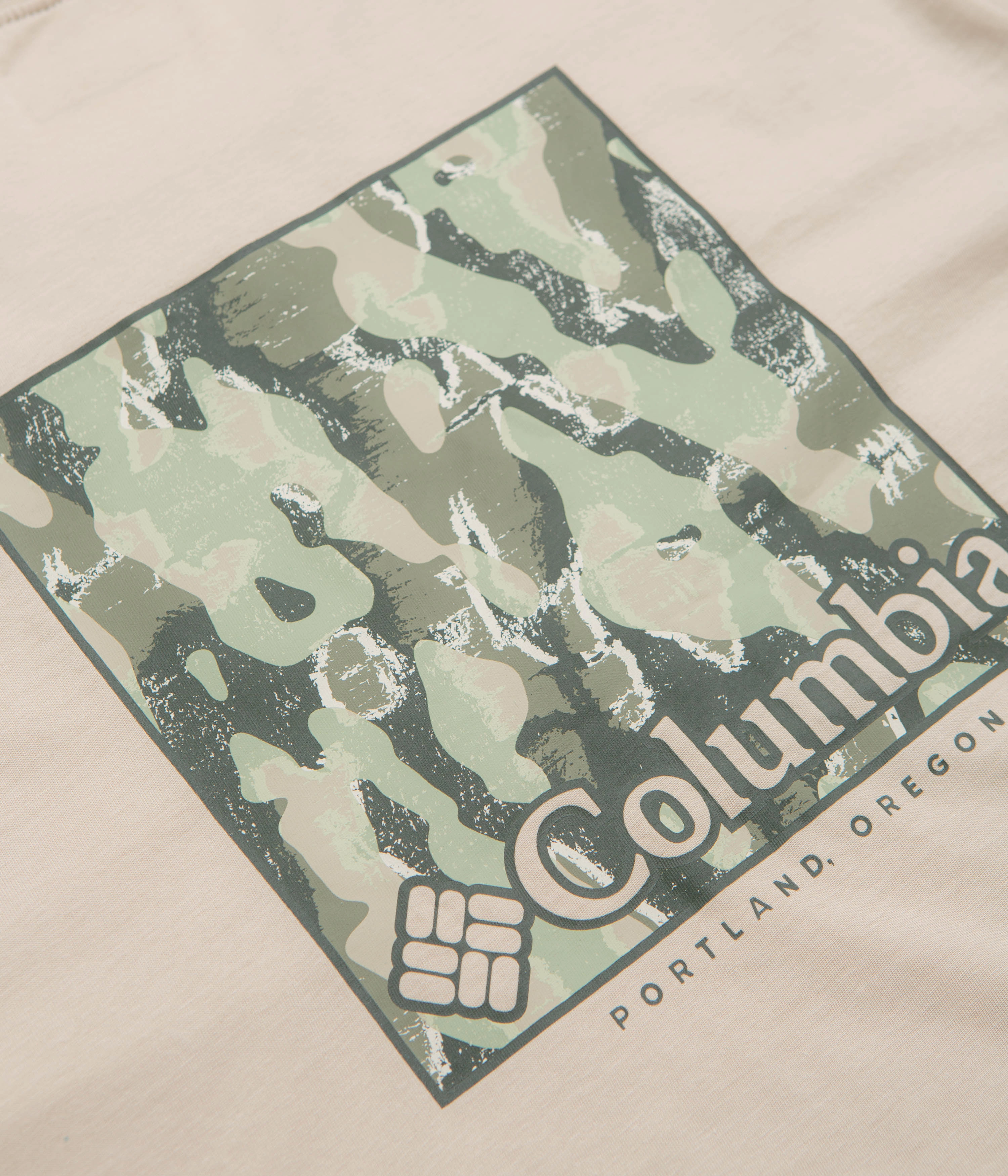 silk shirt Columbia North Cascades T-Shirt - Dark Stone / Framed Treebark