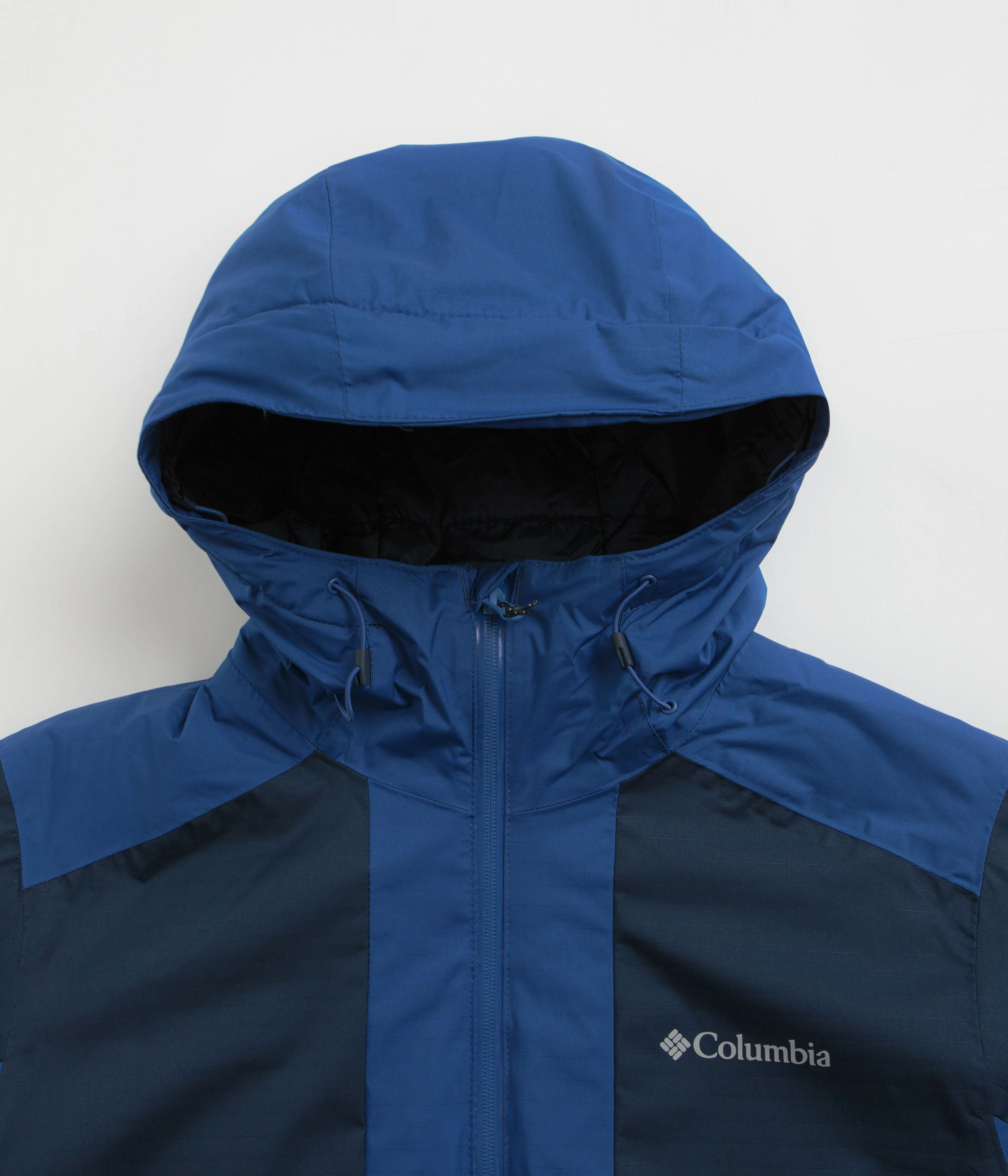 sun resistant Columbia Point Park II Insulated Jacket - Mountain Blue / Collegiate Navy
