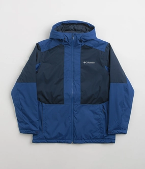 visibility thermal Columbia Point Park II Insulated Jacket - Mountain Blue / Collegiate Navy