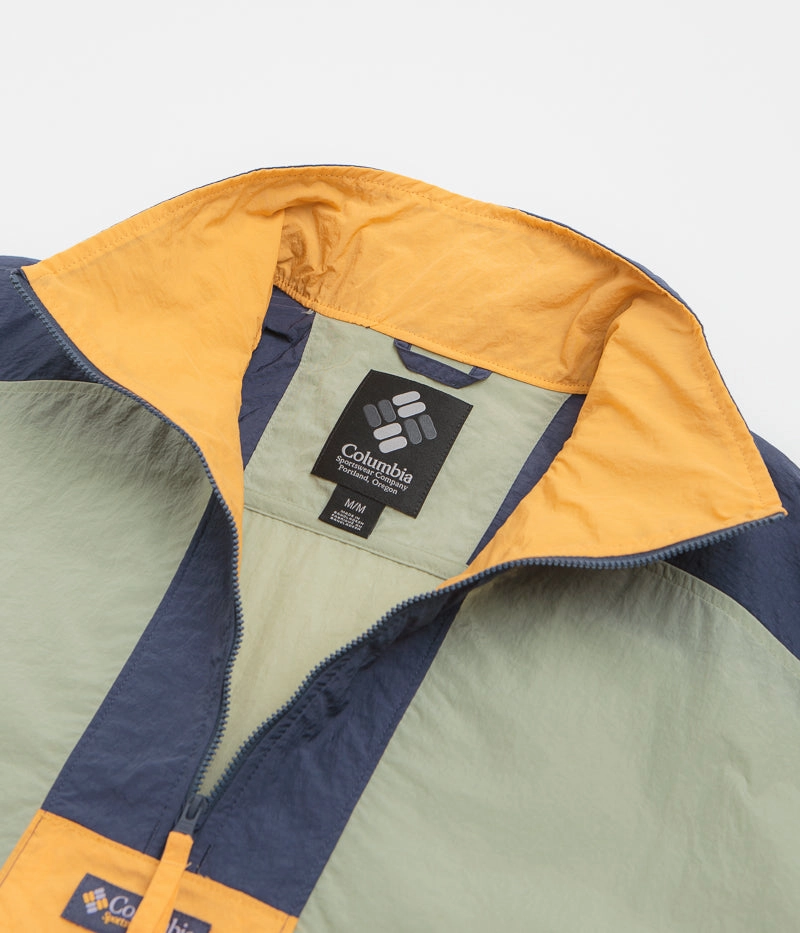 Columbia Riptide II Retro Windbreaker Anorak - Safari / Nocturnal city break