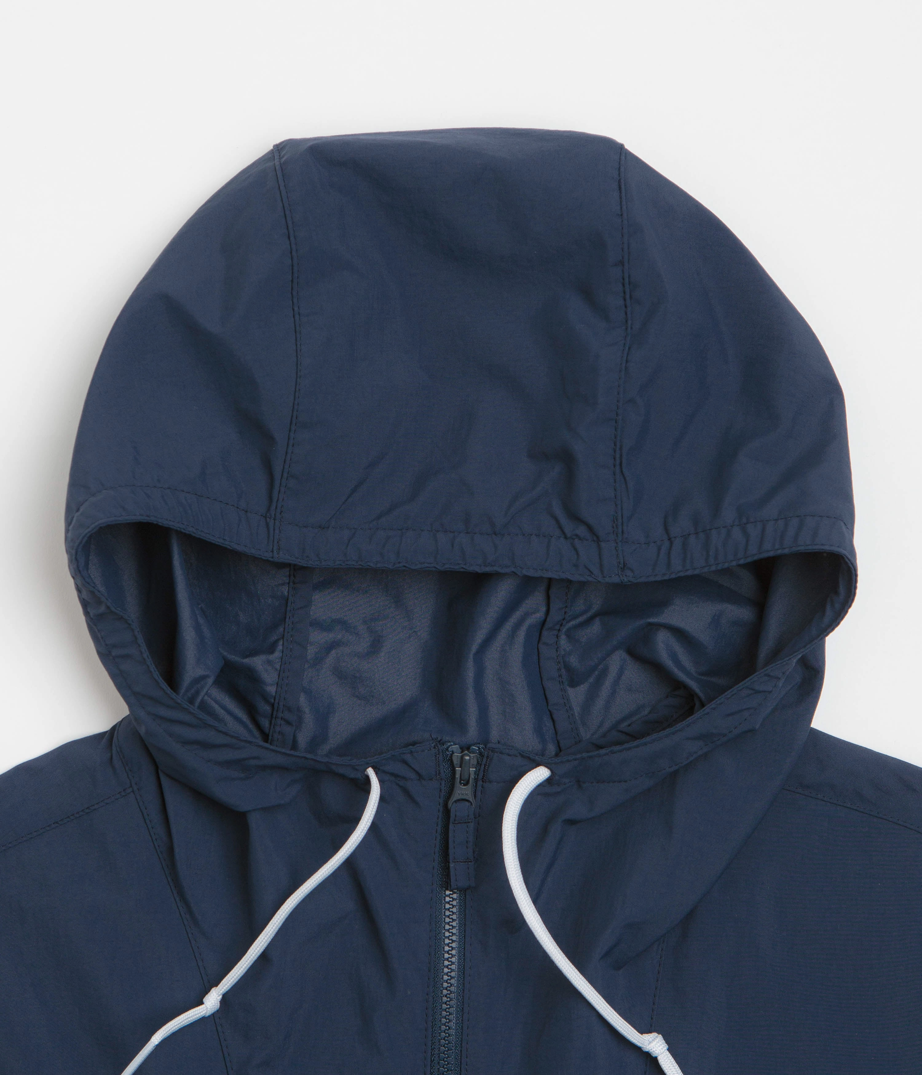 everyday staple Columbia Spire Valley Hooded Windbreaker Jacket - Collegiate Navy / White